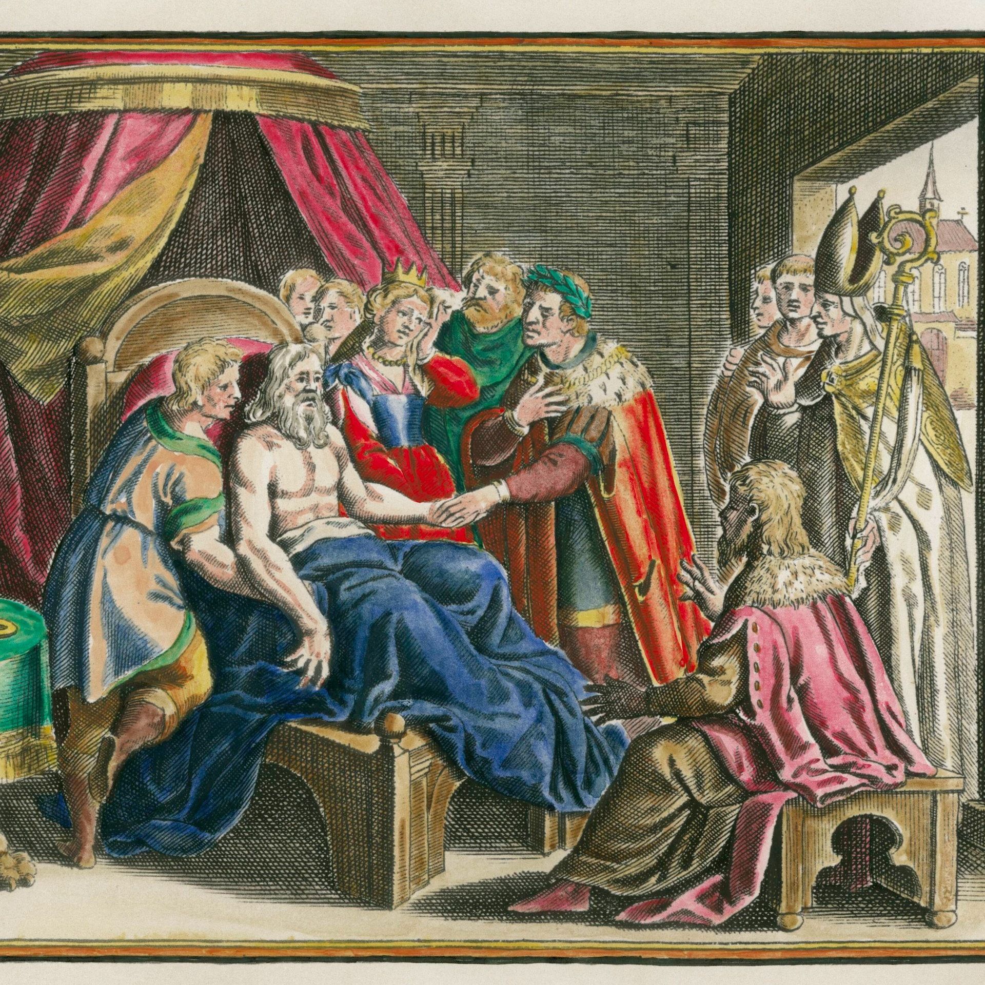 21.01.814: Kaiser Karl der Große badet und bekommt Fieber