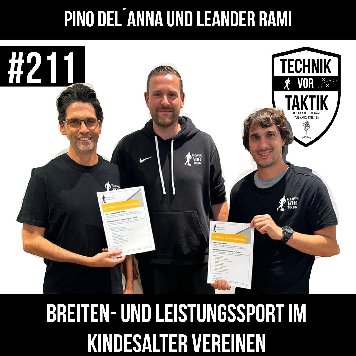 #211 Breiten- und Leistungssport im Kindesalter vereinen - mit Pino Del´Anna und Leander Rami