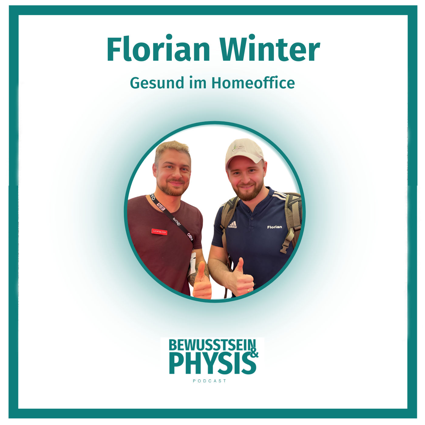 212 Florian Winter - HOMEOFFICE - So bleibst du gesund, über Ernährung, Bewegung und mehr