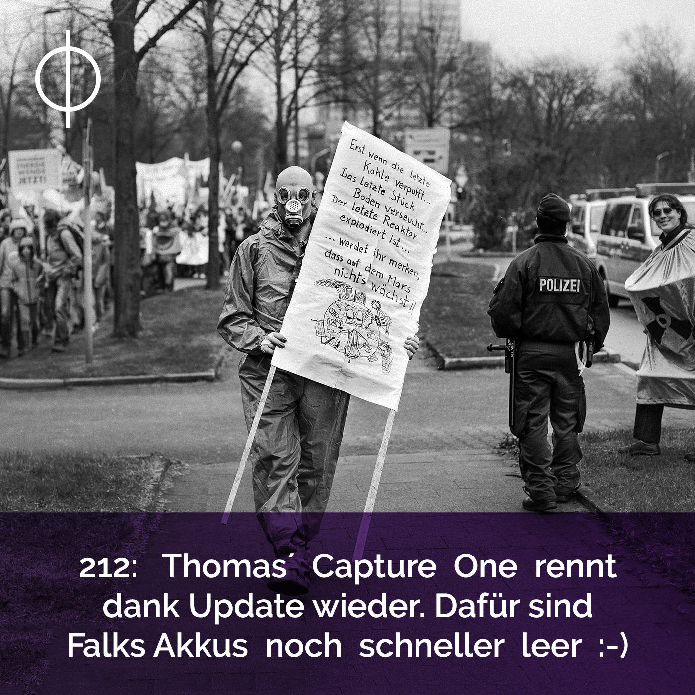 212: Thomas Capture One rennt dank Update wieder, dafür sind Falks Akkus noch schneller leer