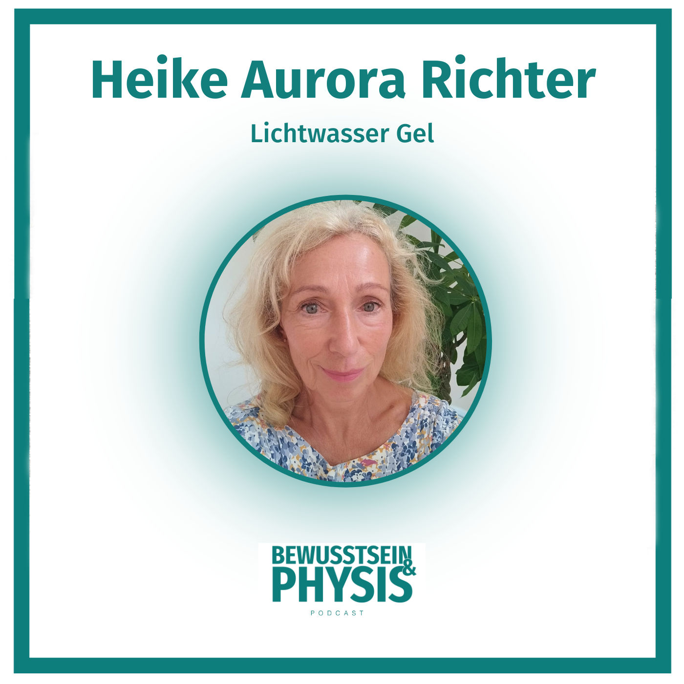 213 Heike Richter - Das Wunderelement Wasser, über "Lichtwasser Gel" und welches Wasser wirklich hydriert, Dr. Emoto und vieles mehr