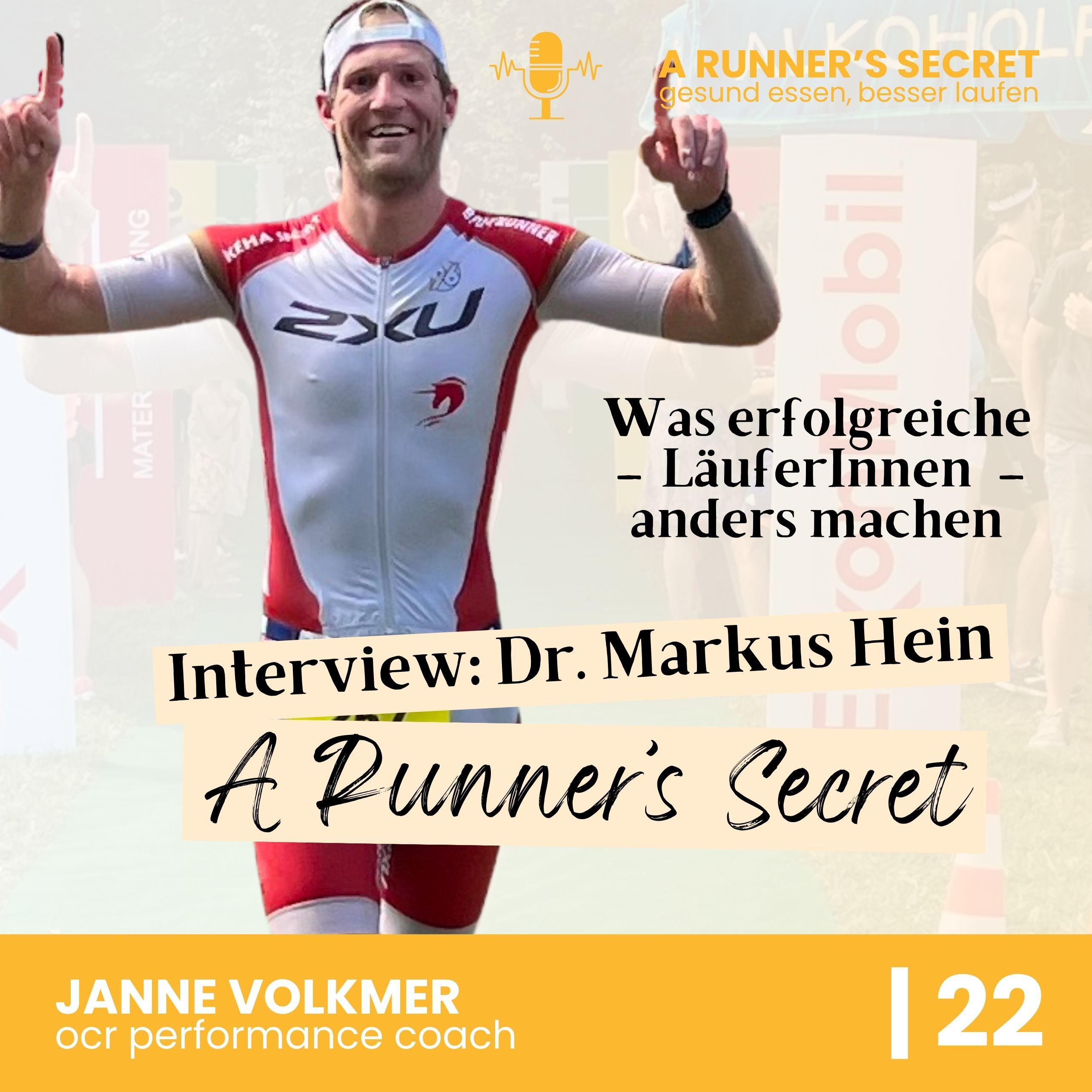22 | A Runner's Secret: Interview mit Dr. Markus Hein - Was erfolgreiche LäuferInnen anders machen