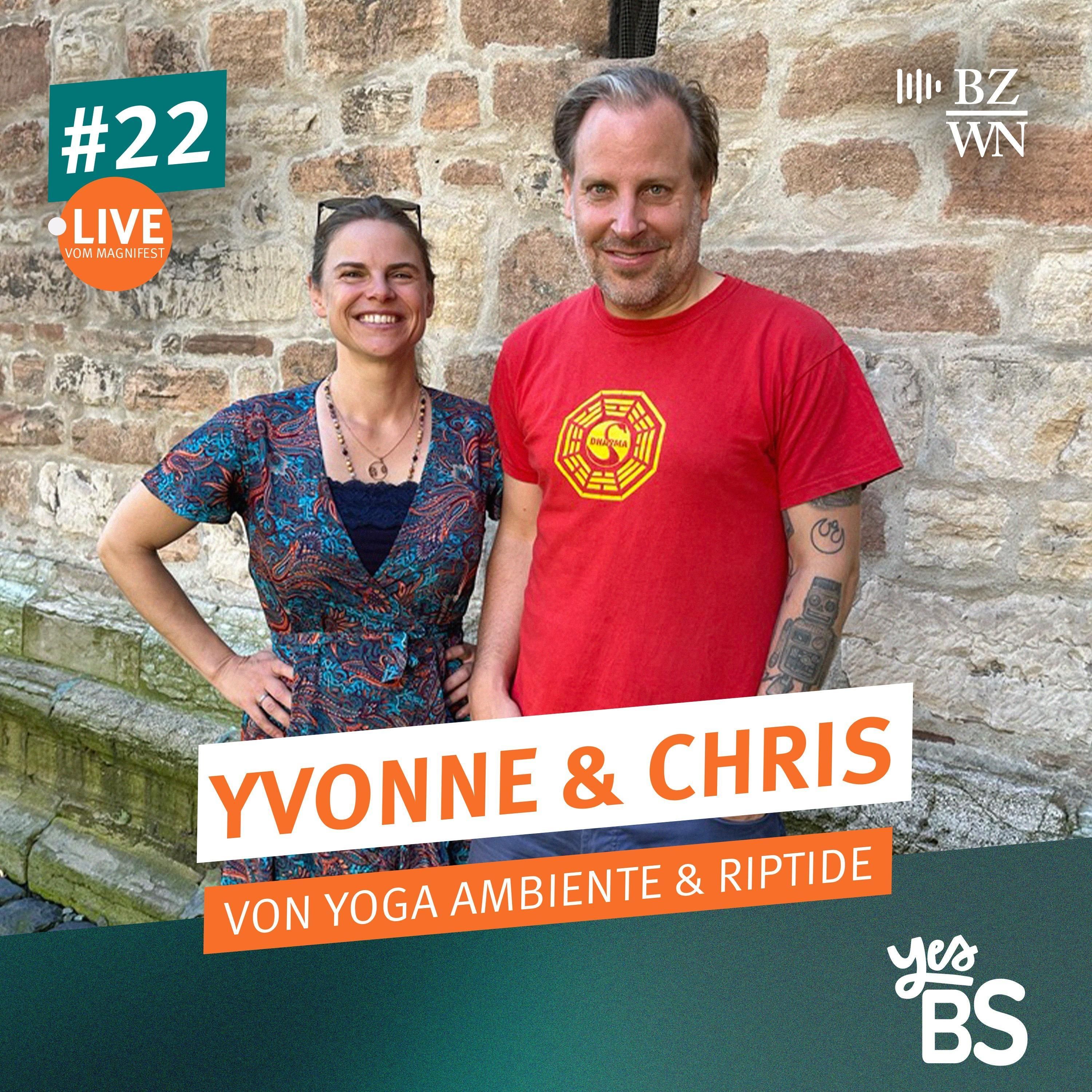 #22 Live vom Magnifest mit Riptide und Yoga-Ambiente-Gründern