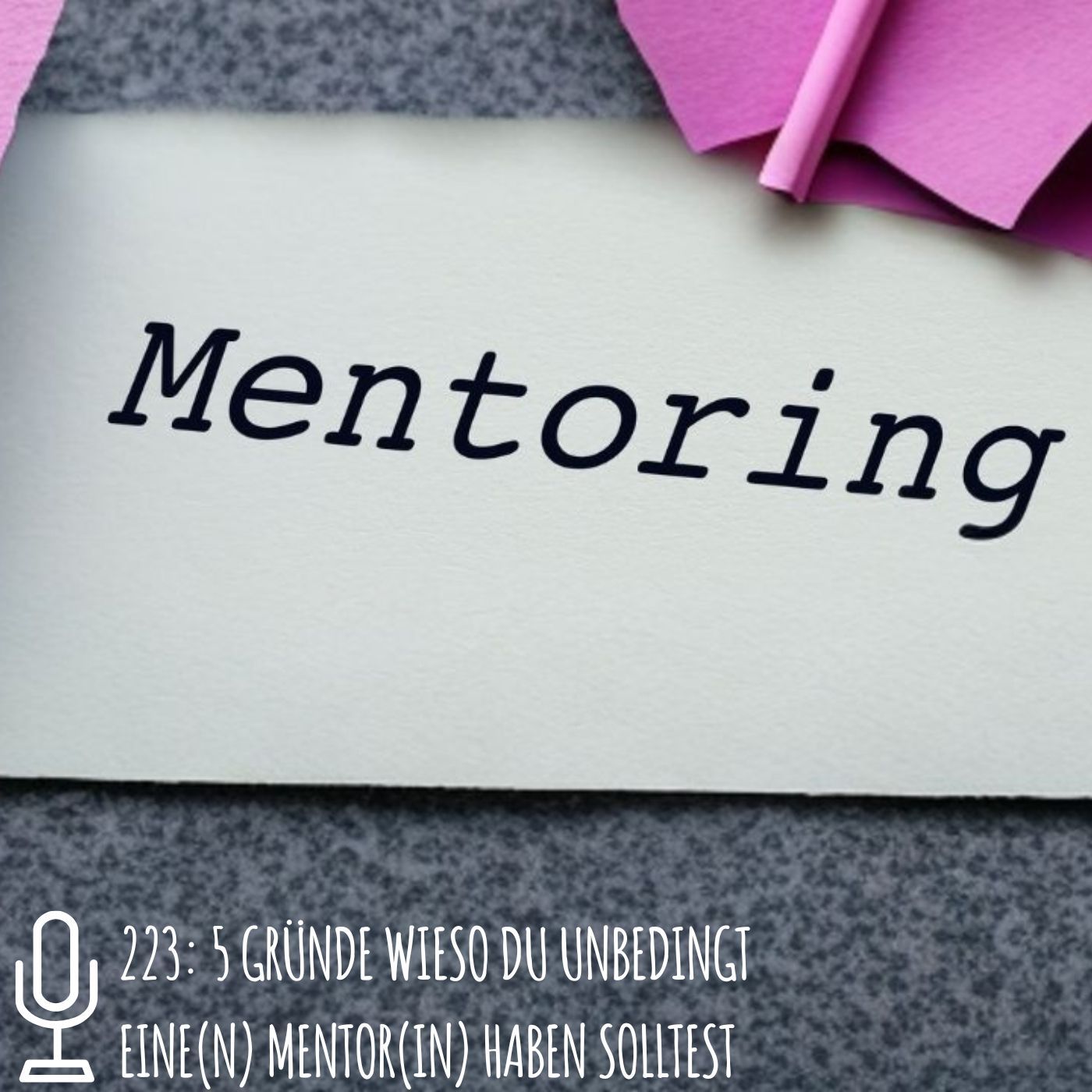 223: 5 Gründe wieso du unbedingt eine(n) Mentor(in) haben solltest