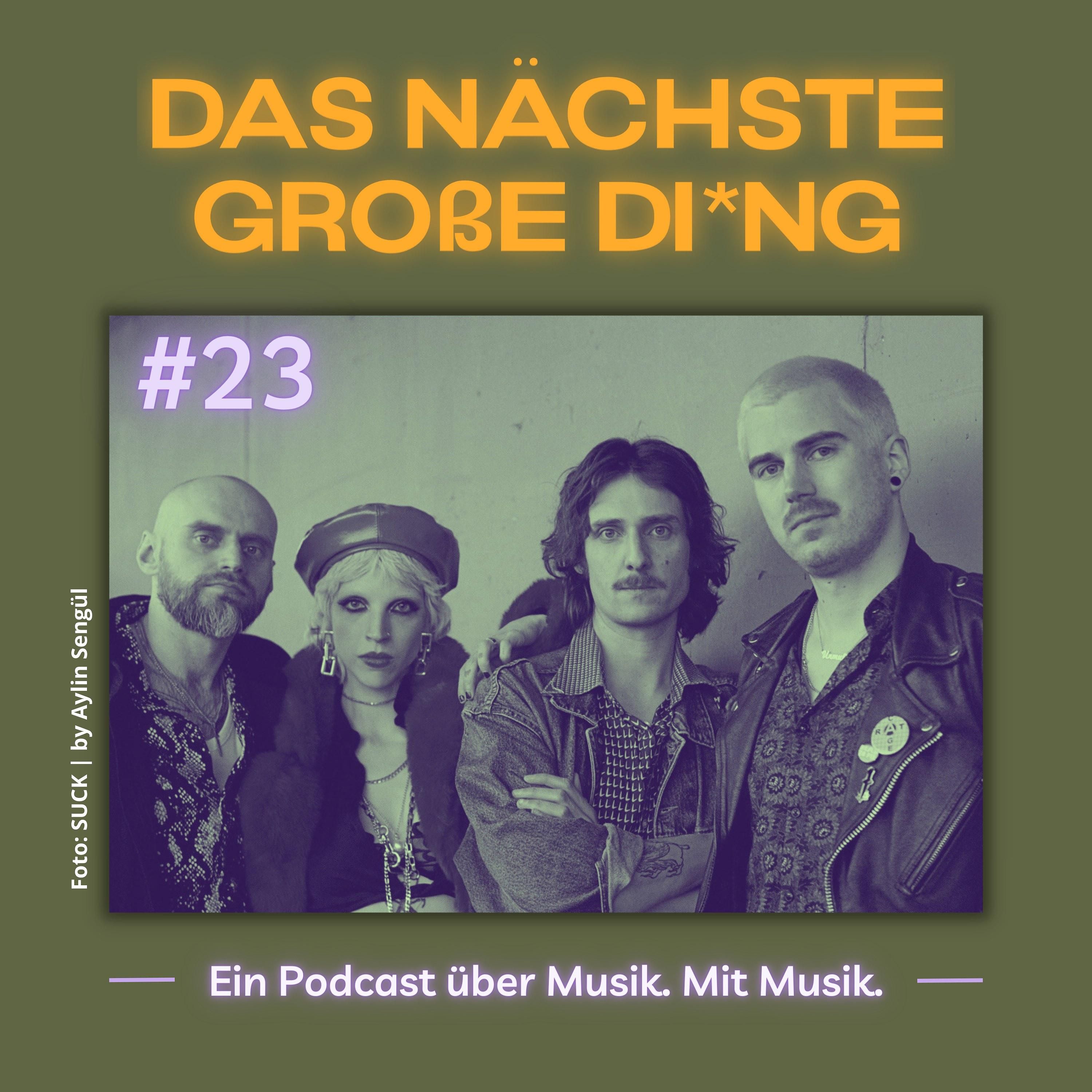 #23 Die Nerven, SUCK, BLVTH, Lisaholic und mehr