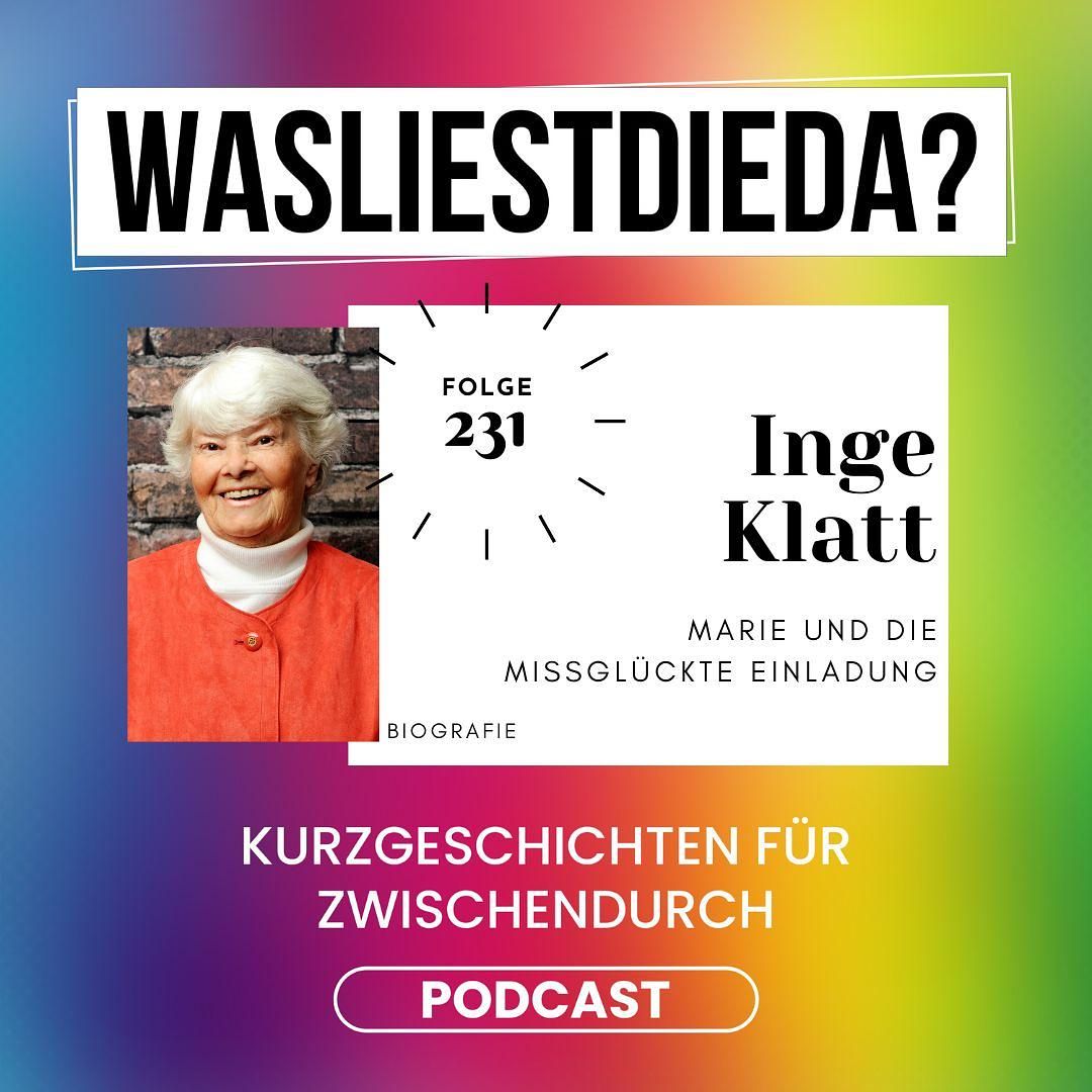 231 Marie und die missglückte Einladung - Inge Klatt
