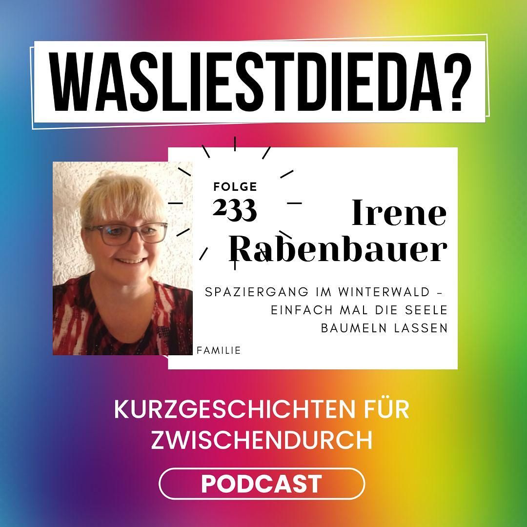 233 Spaziergang im Winterwald - Irene Rabenbauer