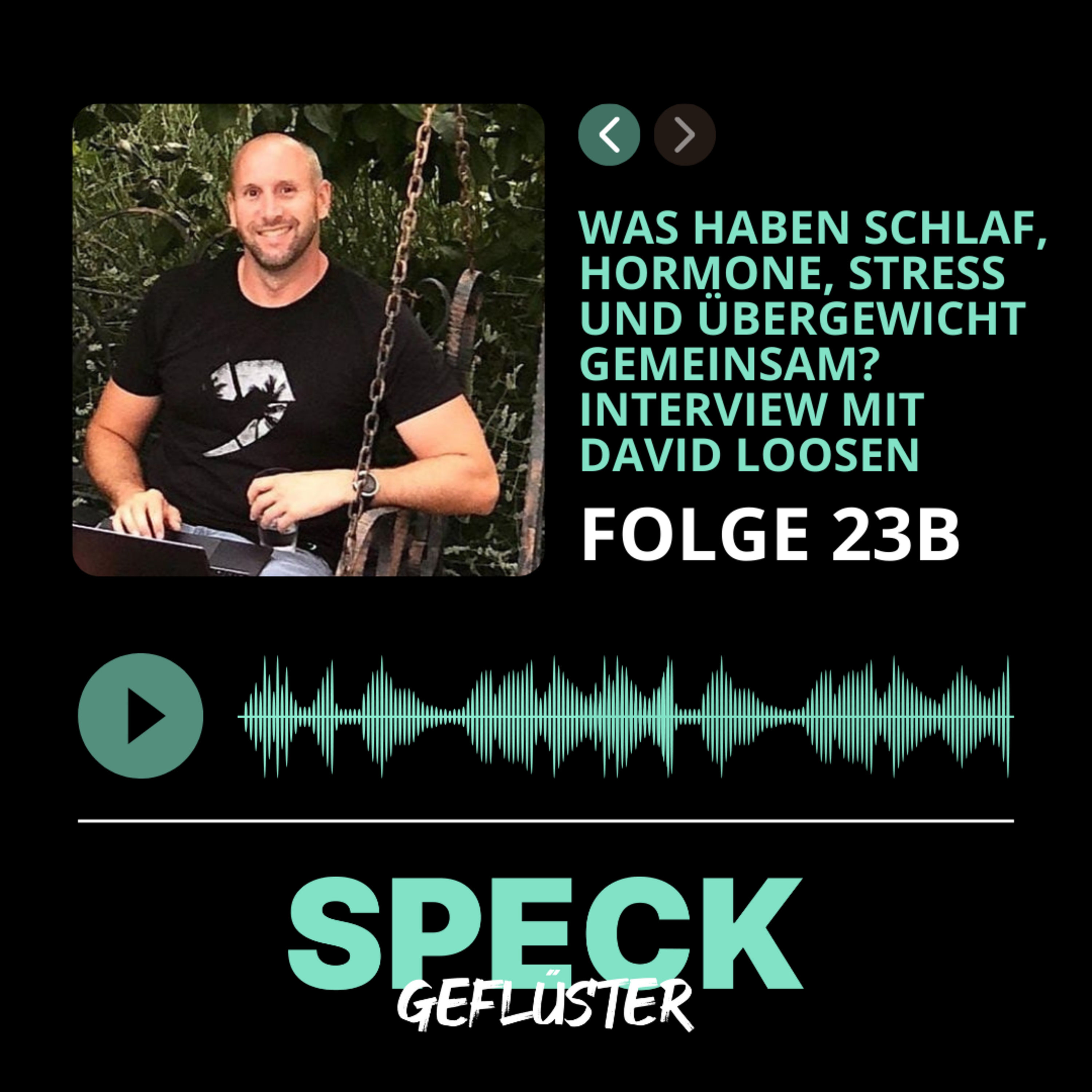 23b. Was haben Schlaf, Hormone, Stress und Übergewicht gemeinsam? - Interview mit David Loosen