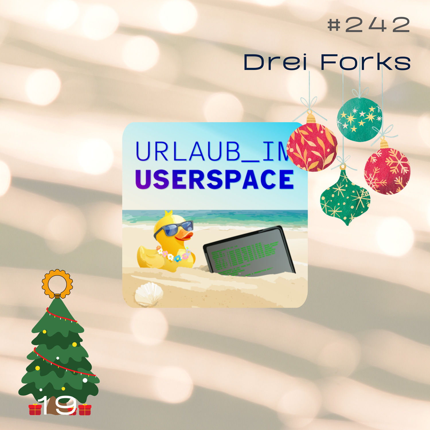 #242 Drei Forks und wo sie heute stehen mit dem Urlaub im Userspace Podcast