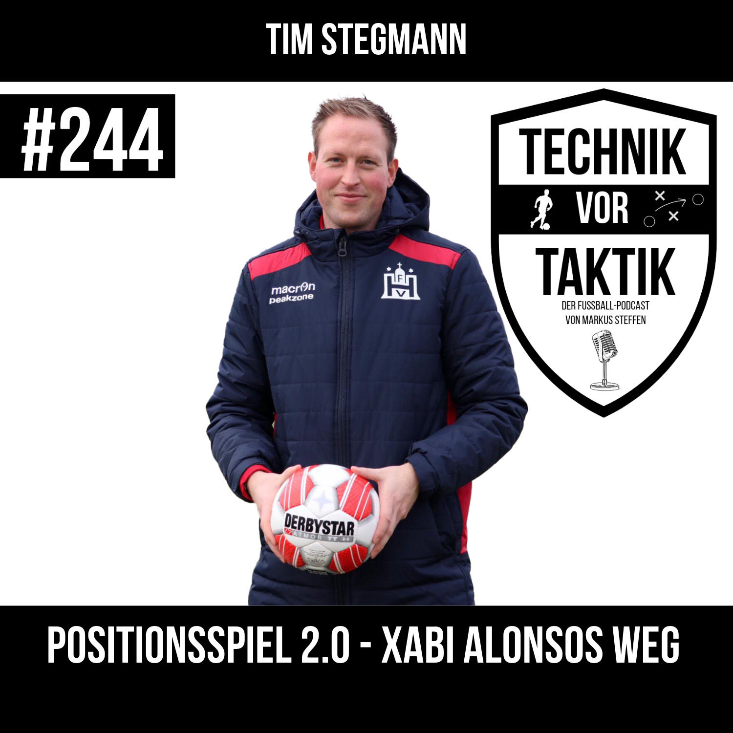 #244 Positionsspiel 2.0 - Xabi Alonsos Weg - mit Tim Stegmann