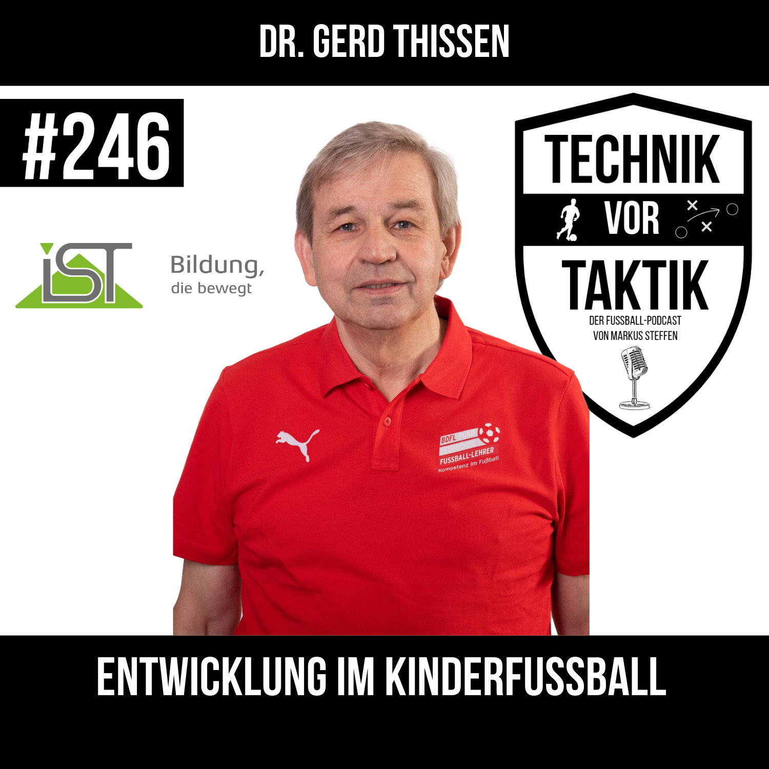 #246 Entwicklung im Kinderfussball - mit Dr. Gerd Thissen