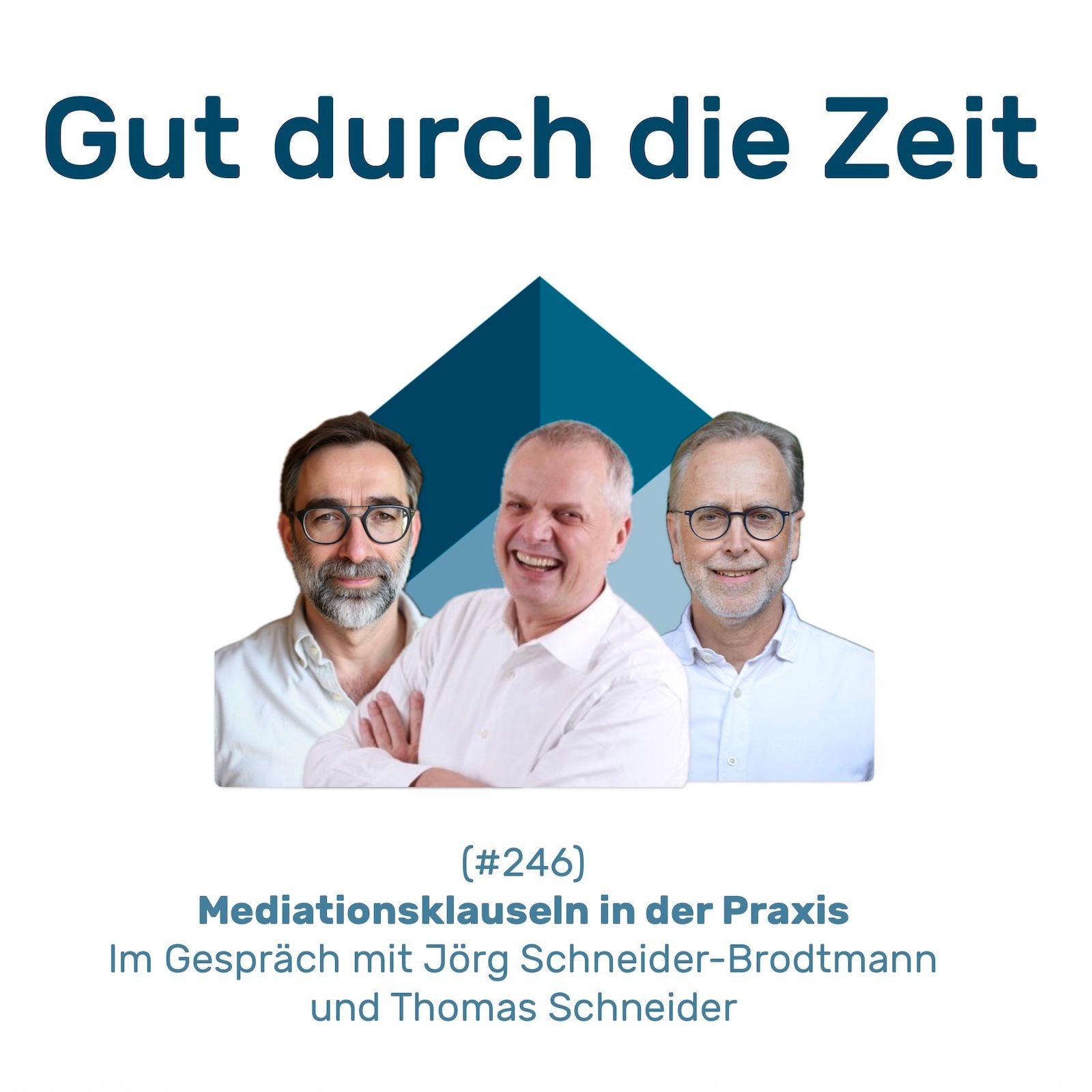#246 GddZ - Mediationsklauseln in der Praxis. Im Gespräch mit Jörg Schneider-Brodtmann und Thomas Schneider
