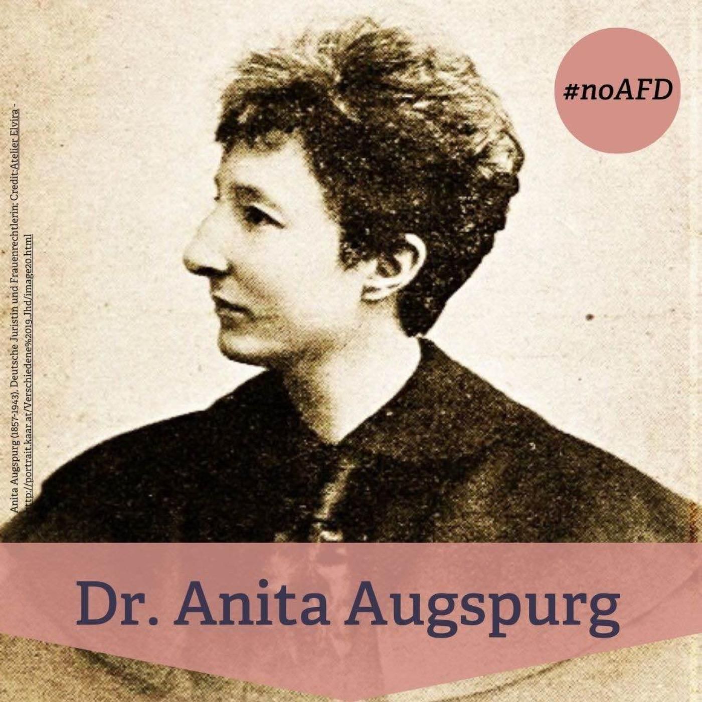 #247 Anita Augspurg – unermüdliche Kämpferin für Frauenrecht und Frieden