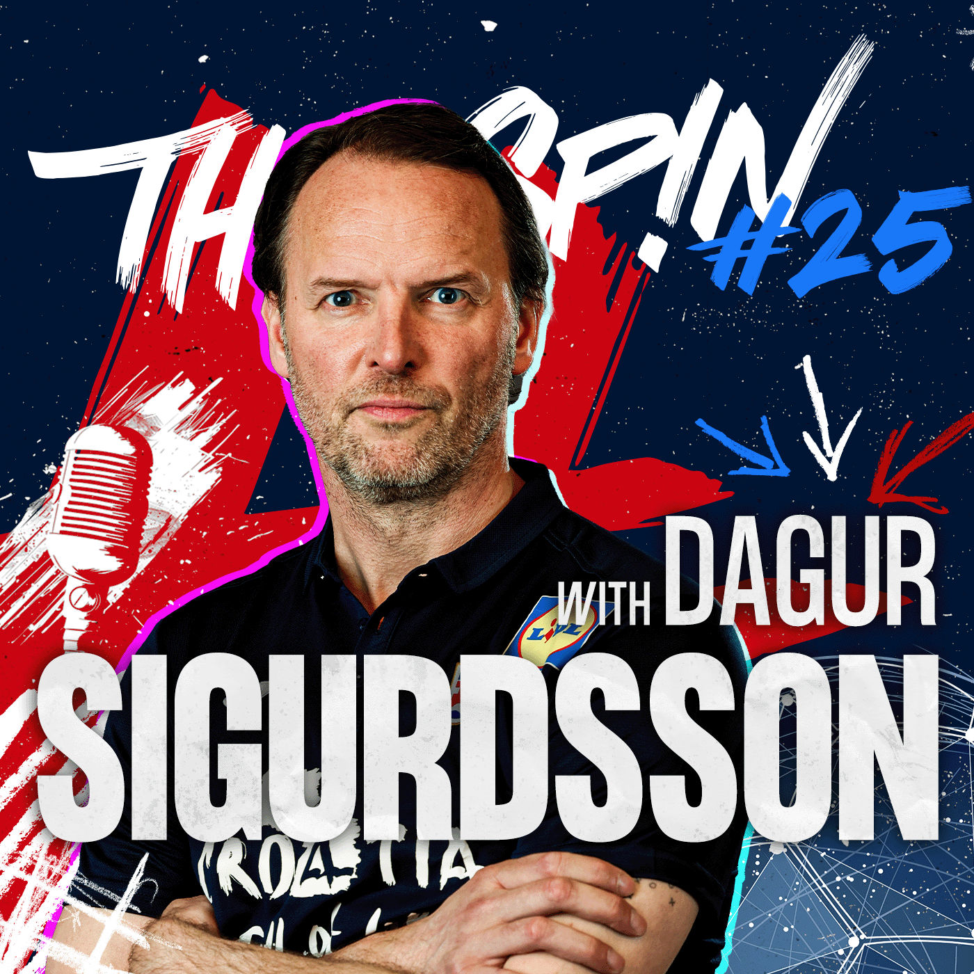 #25 Croatia's new head coach Dagur Sigurdsson in his first interview!
