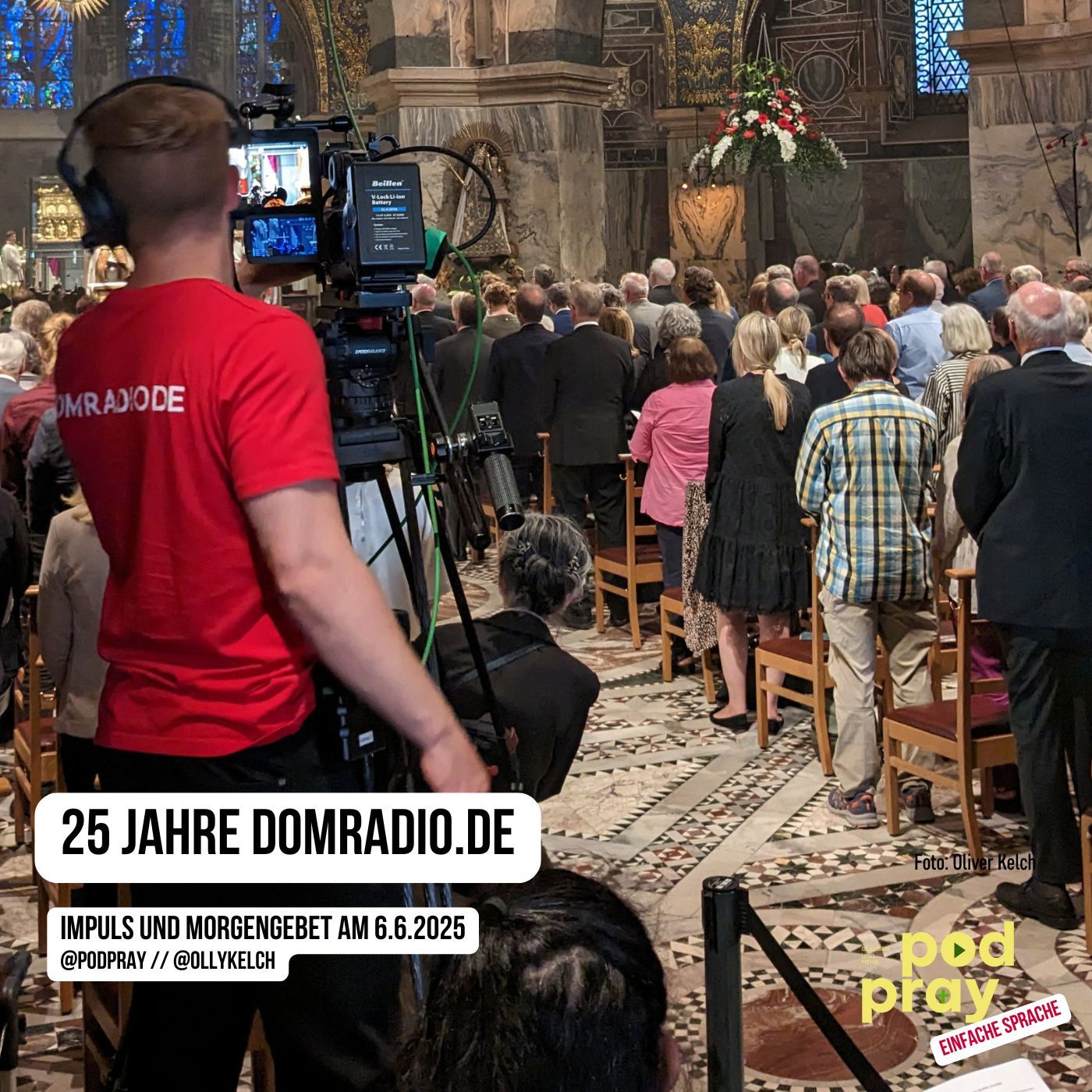 25 Jahre DOMRADIO – das ist echt was Besonderes. (6.6.2025)