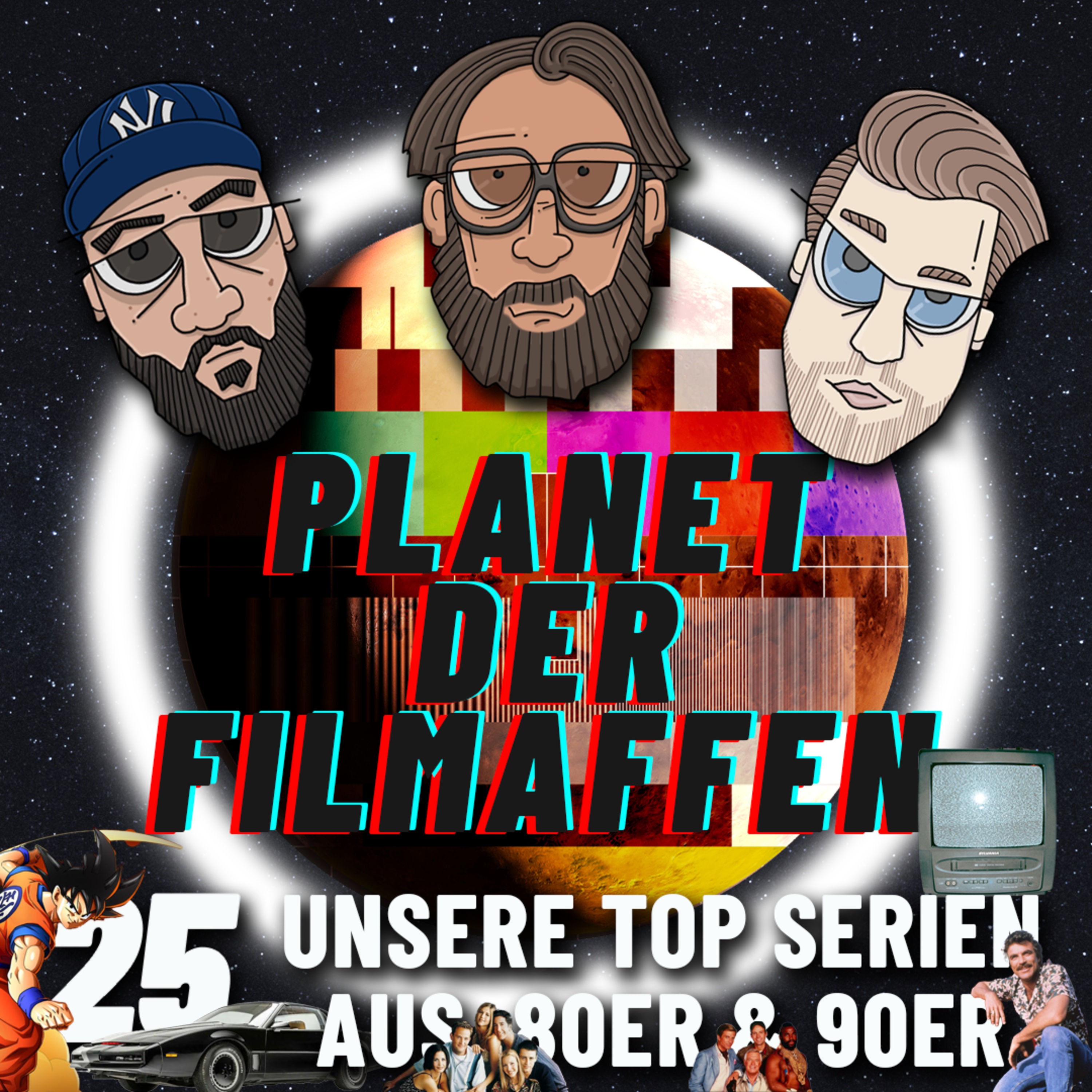 25 - Unsere Top TV Serien in den 80er und 90er und wie es bei uns mit TV in der Kindheit anfing.