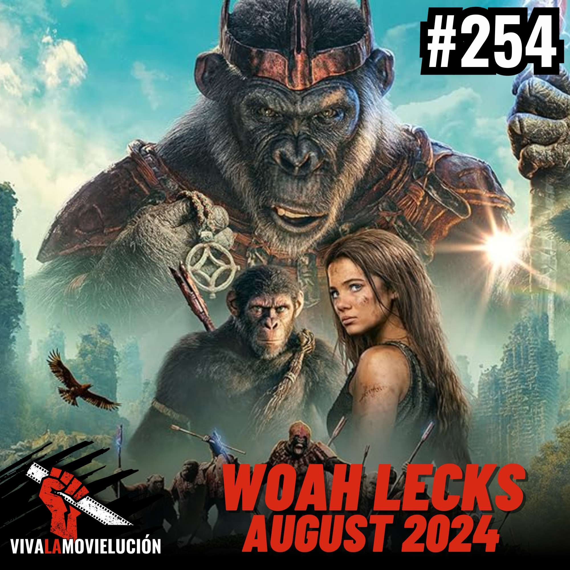 #254 - Woah Lecks: Planet der Affen, Alien Romulus, Furiosa, uvm. (August 2024)