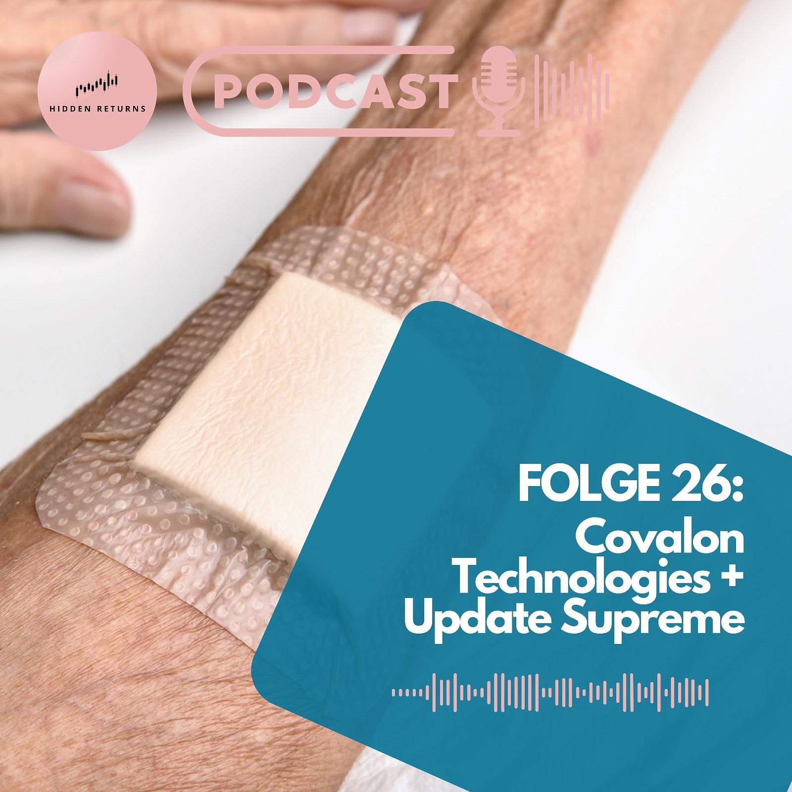 #26 - Covalon Technologies LTD ($COV.V) und Updates zu Supreme ($SUP.L) mit Gast Sven Klaß