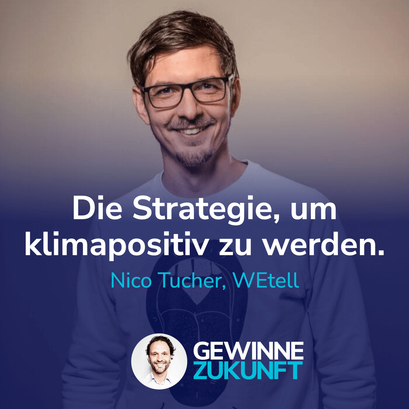 #26 Die ganze Strategie von WEtell, um klimapositiv zu sein. Inkl. GWÖ & Purpose Break-down. I Mit Nico Tucher, WEtell