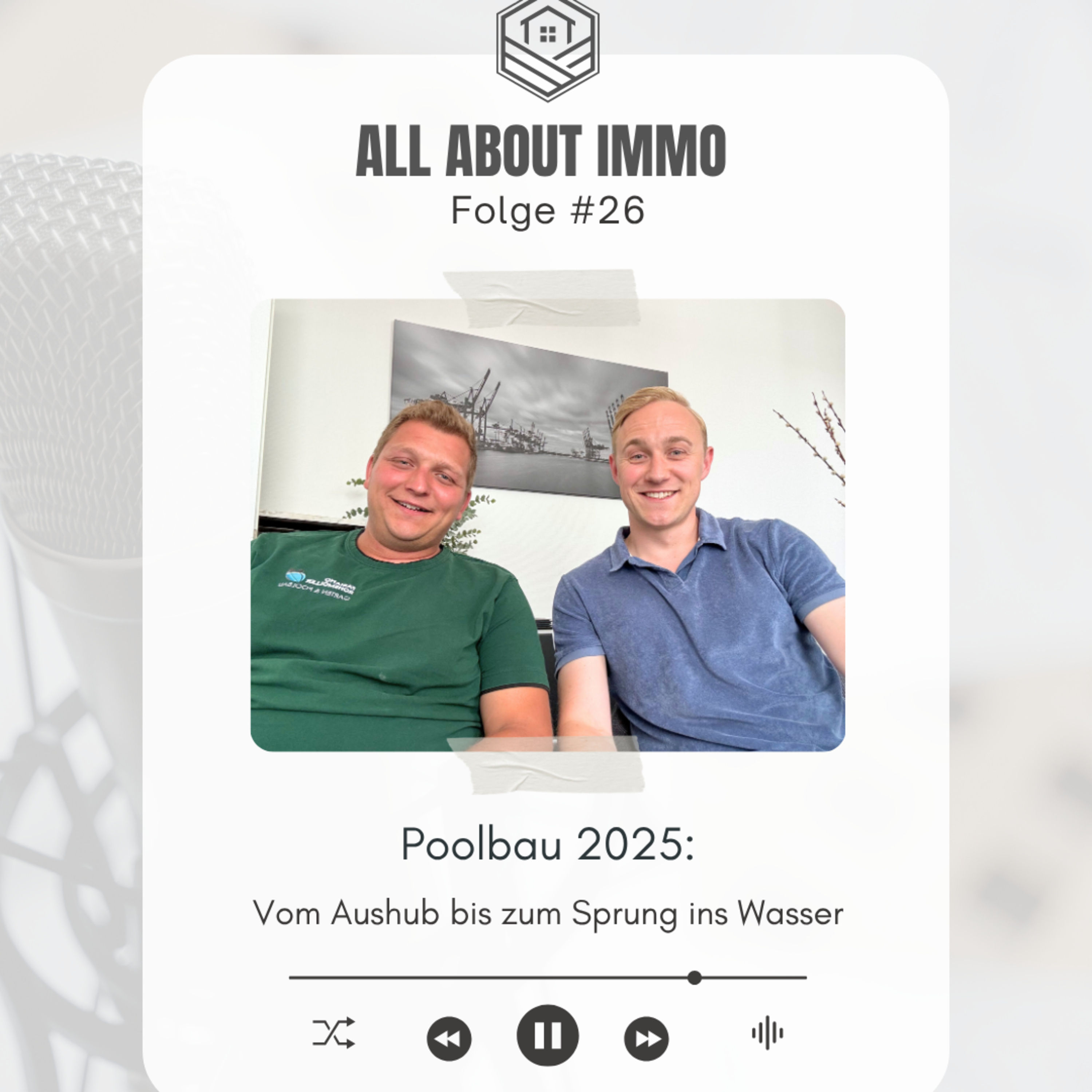 #26 Poolbau 2025: Vom Aushub bis zum Sprung ins Wasser