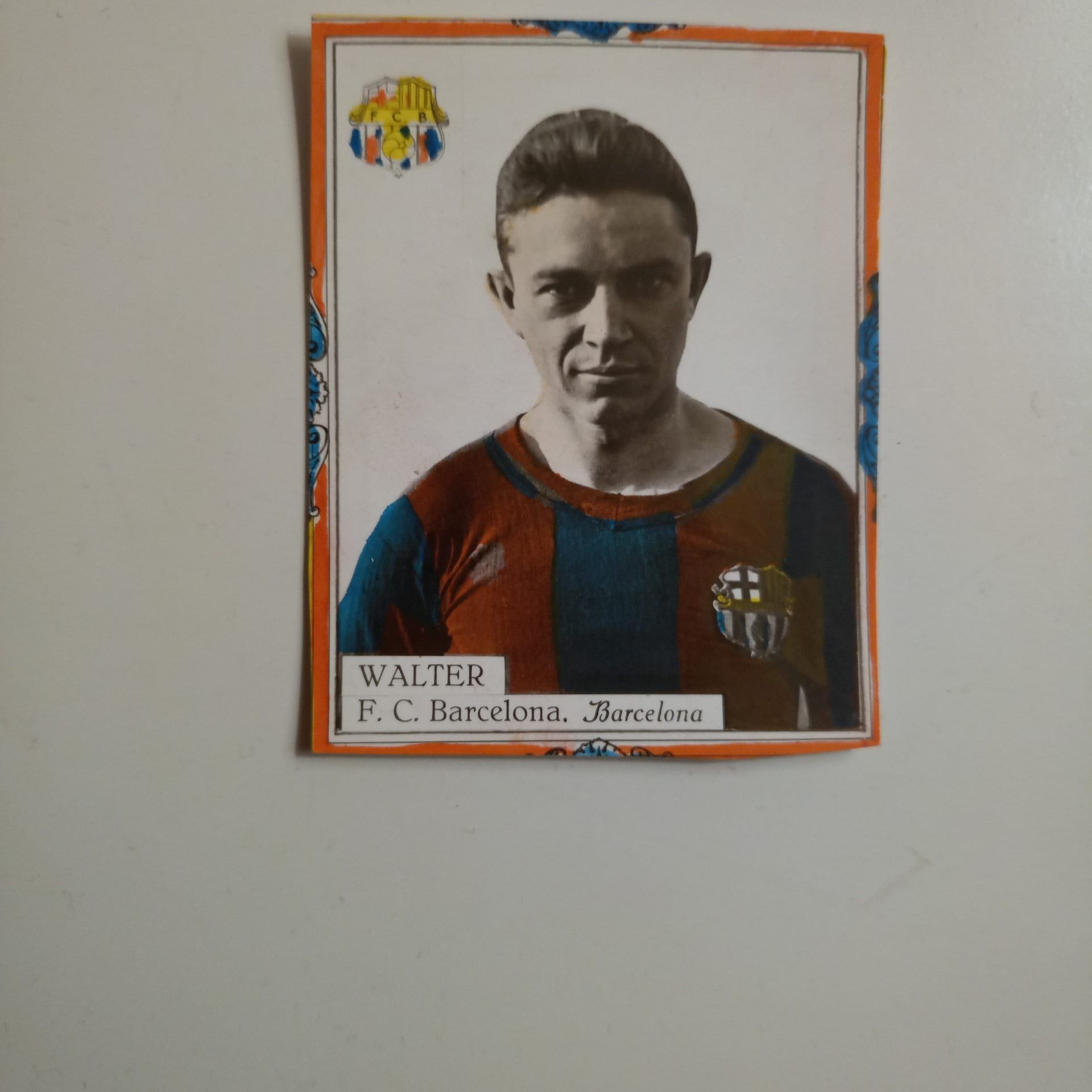 26.03.1950: Der FC Barcelona ehrt Emil Walter