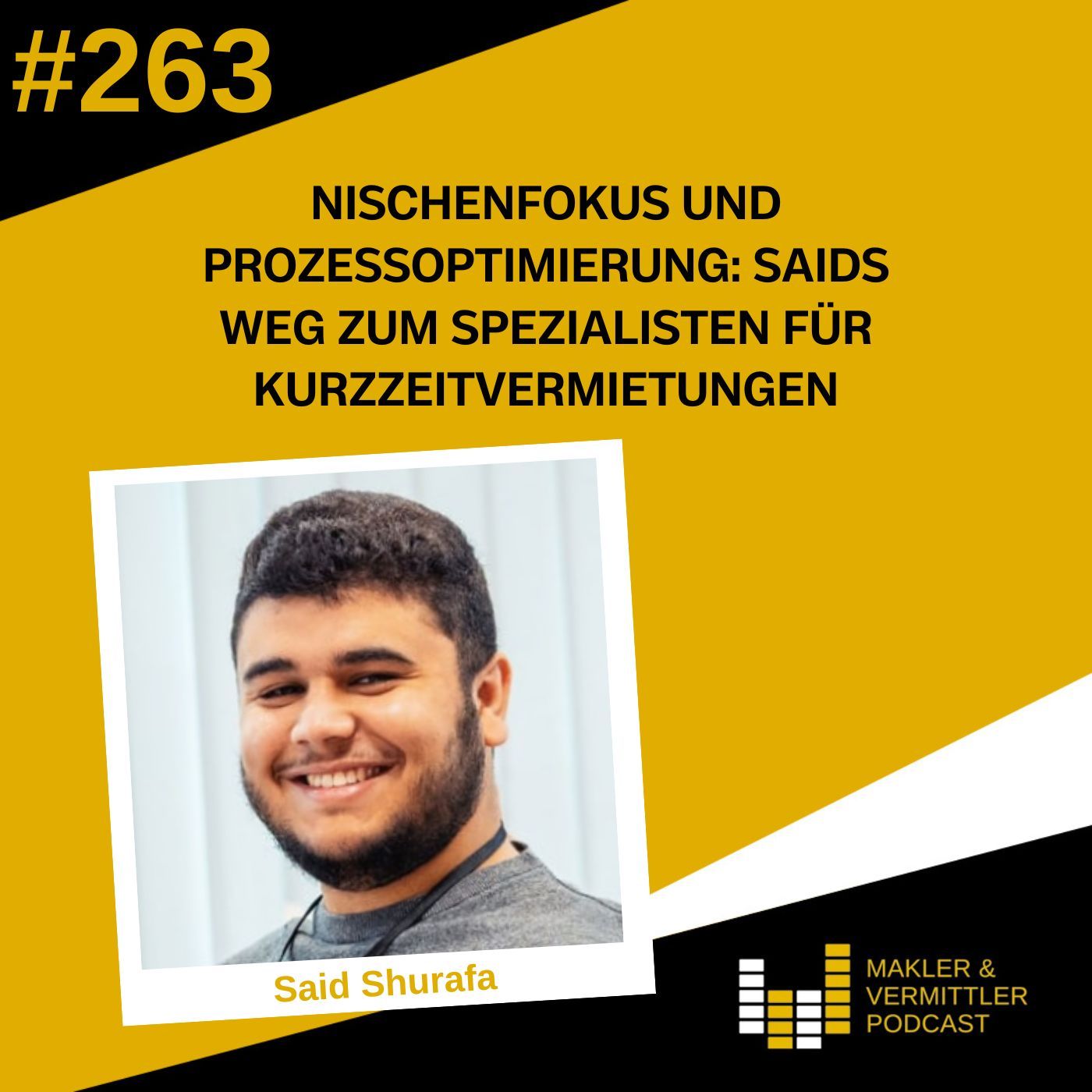 #263 Nischenfokus und Prozessoptimierung: Saids Weg zum Spezialisten für Kurzzeitvermietungen