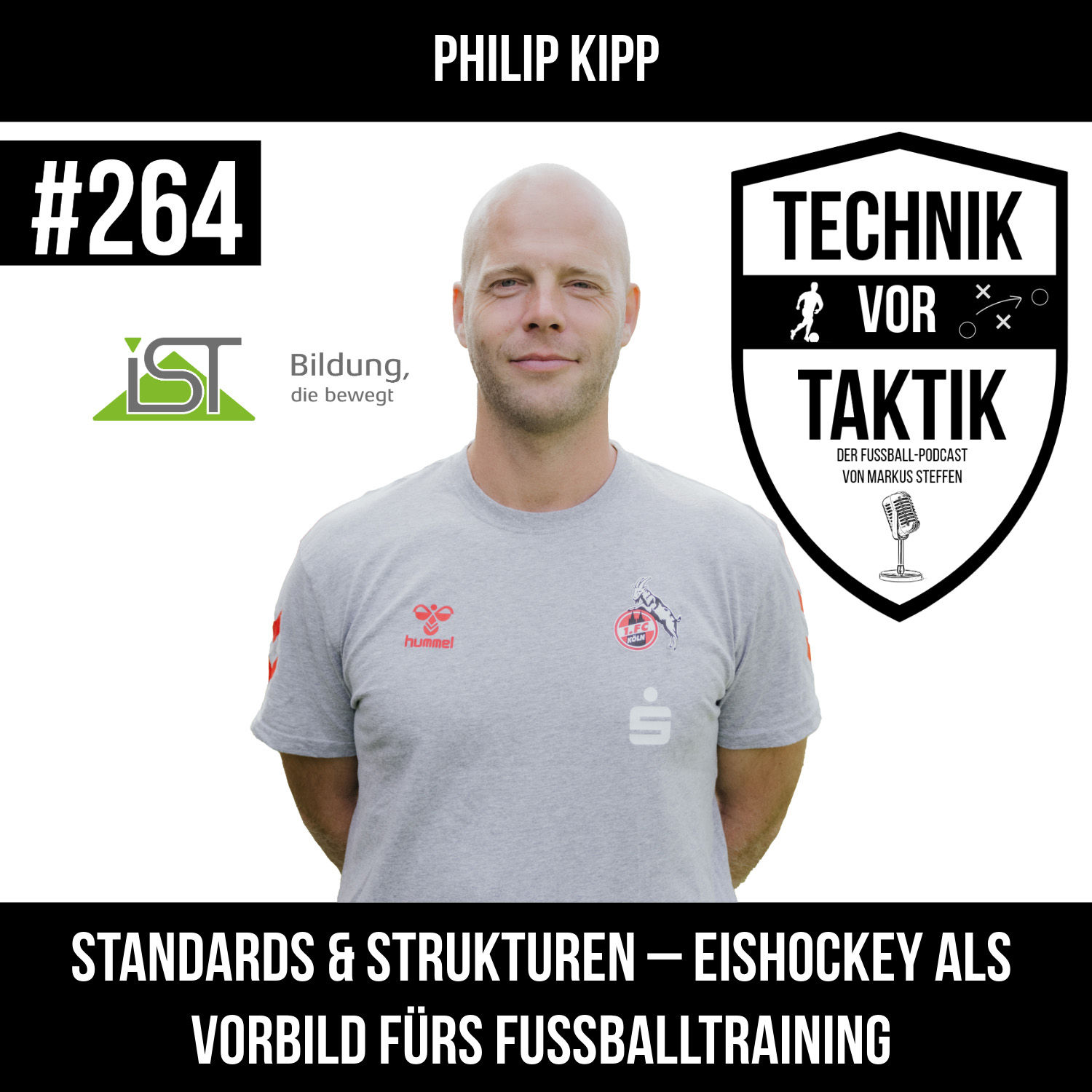 #264 Standards & Strukturen – Eishockey als Vorbild fürs Fußballtraining - mit Philip Kipp
