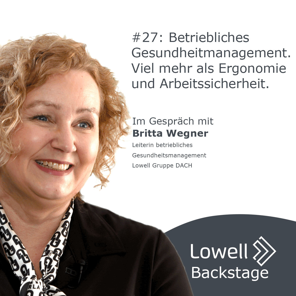 #27 Betriebliches Gesundheitsmanagement - Im Gespräch mit Britta Wegner