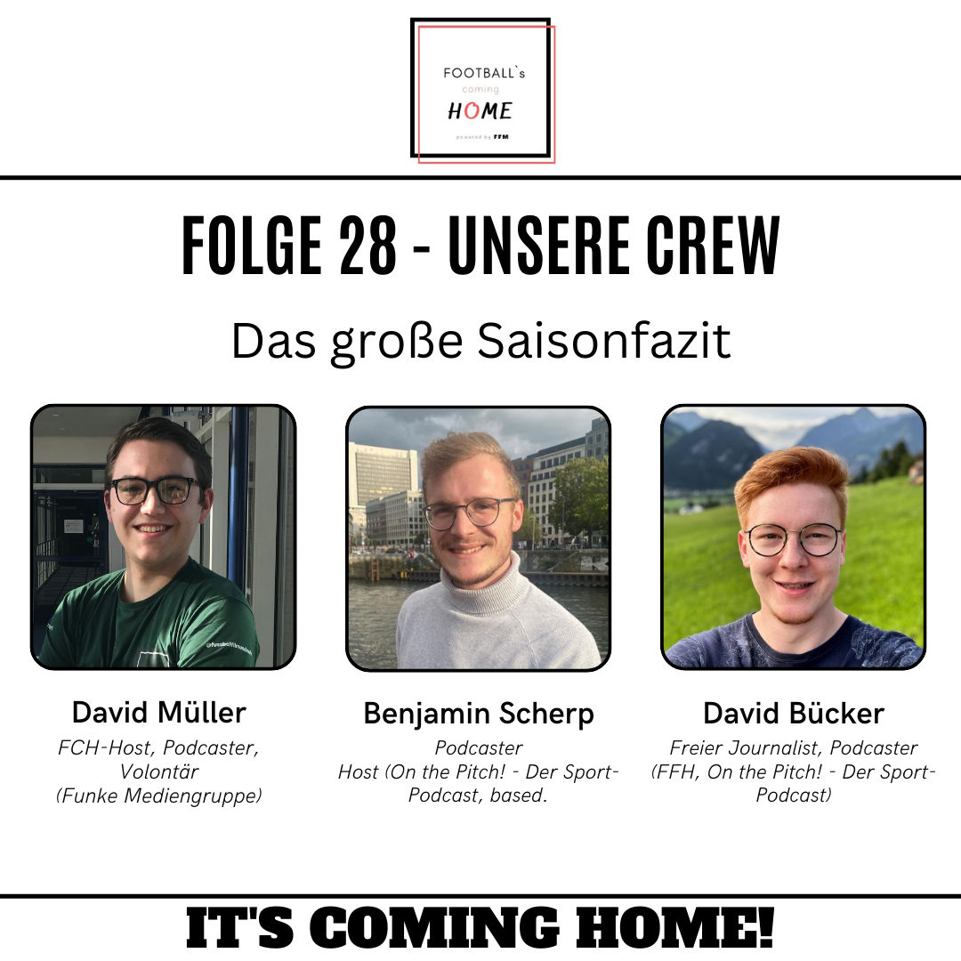 #28 - FCH meets On the Pitch - das große Saisonfazit - mit David, David und Benni