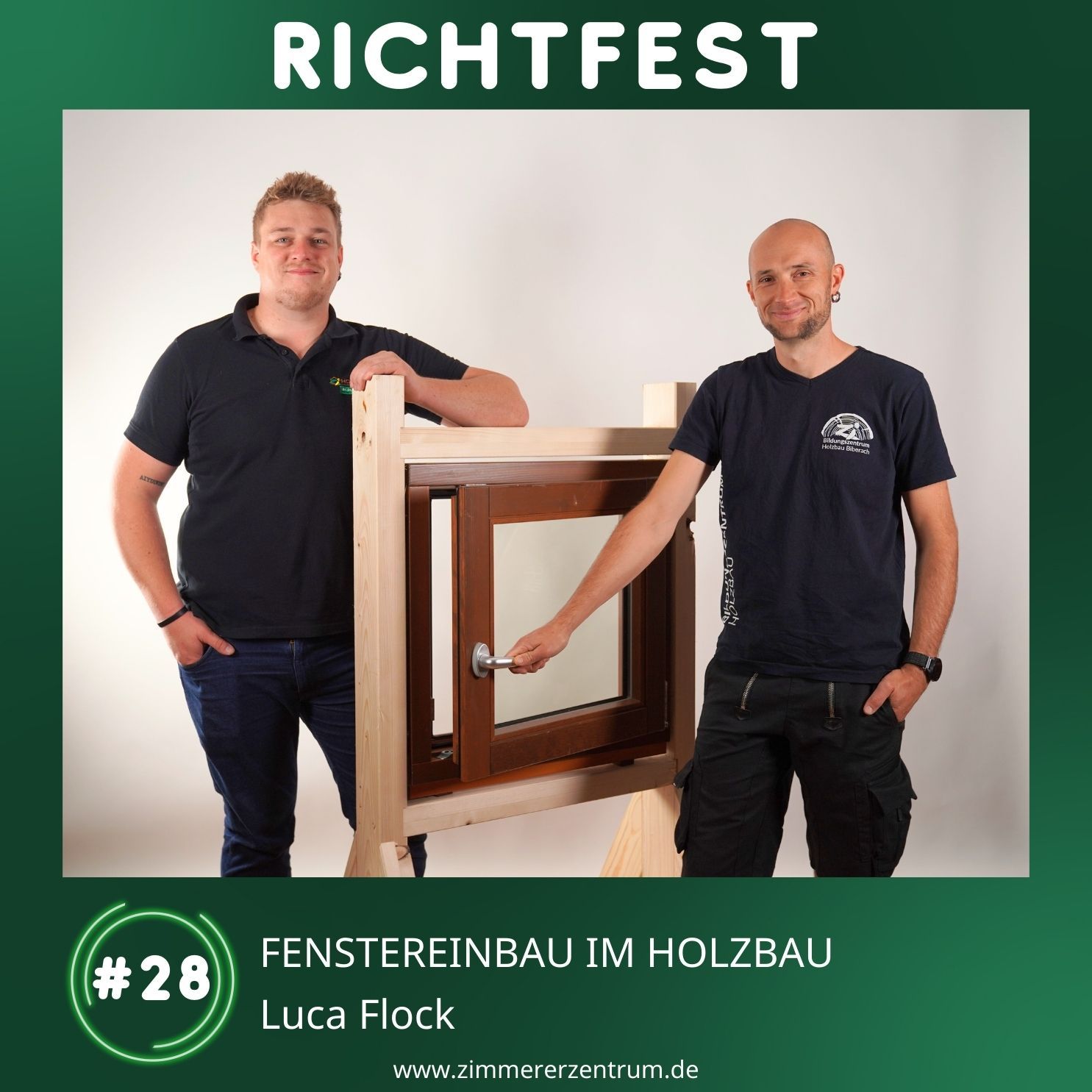 #28 Fenstereinbau im Holzbau X Luca FLock