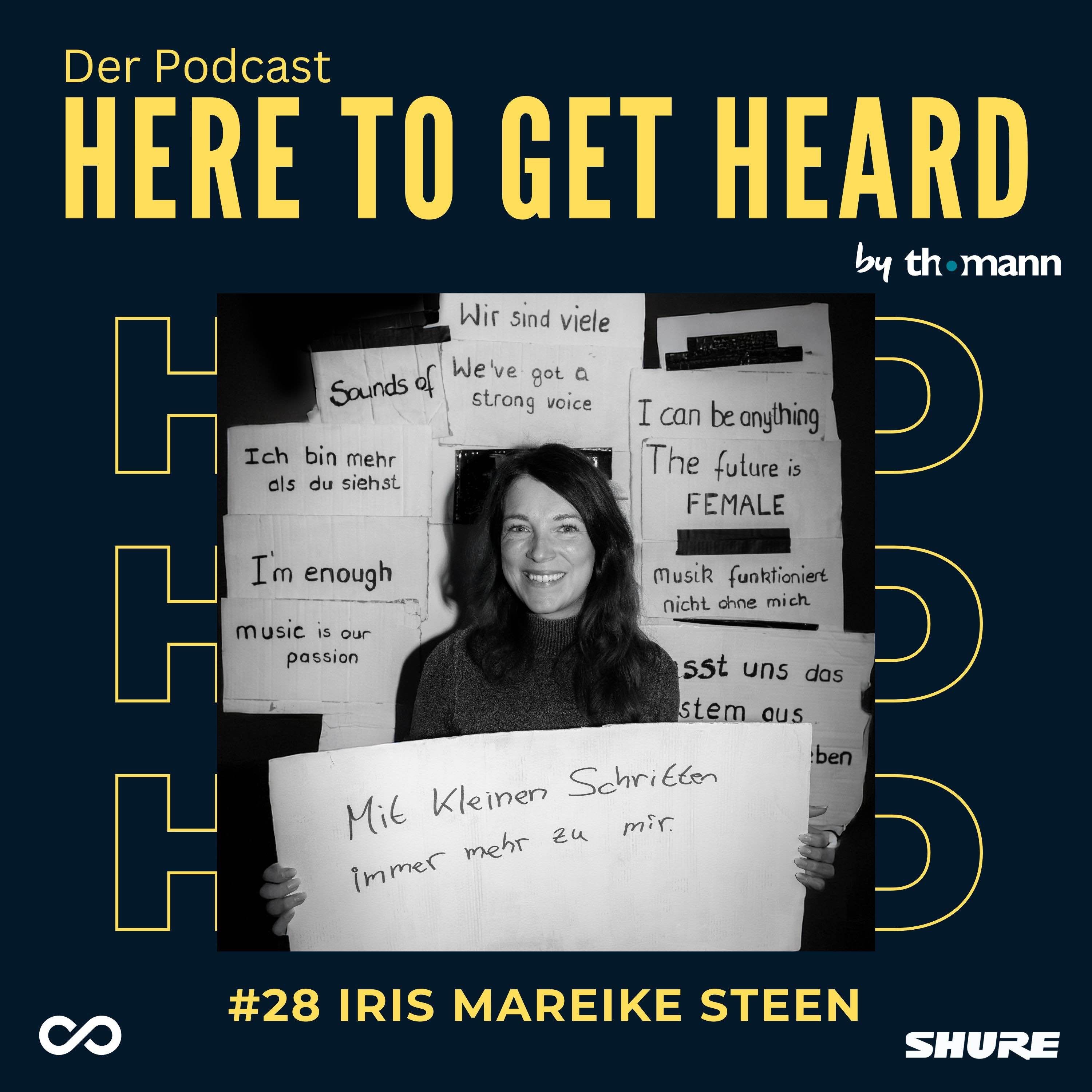 #28 Mit IRIS MAREIKE STEEN über Lampenfieber, ihr erstes Album „Grau wird bunt“, Tourleben und GZSZ