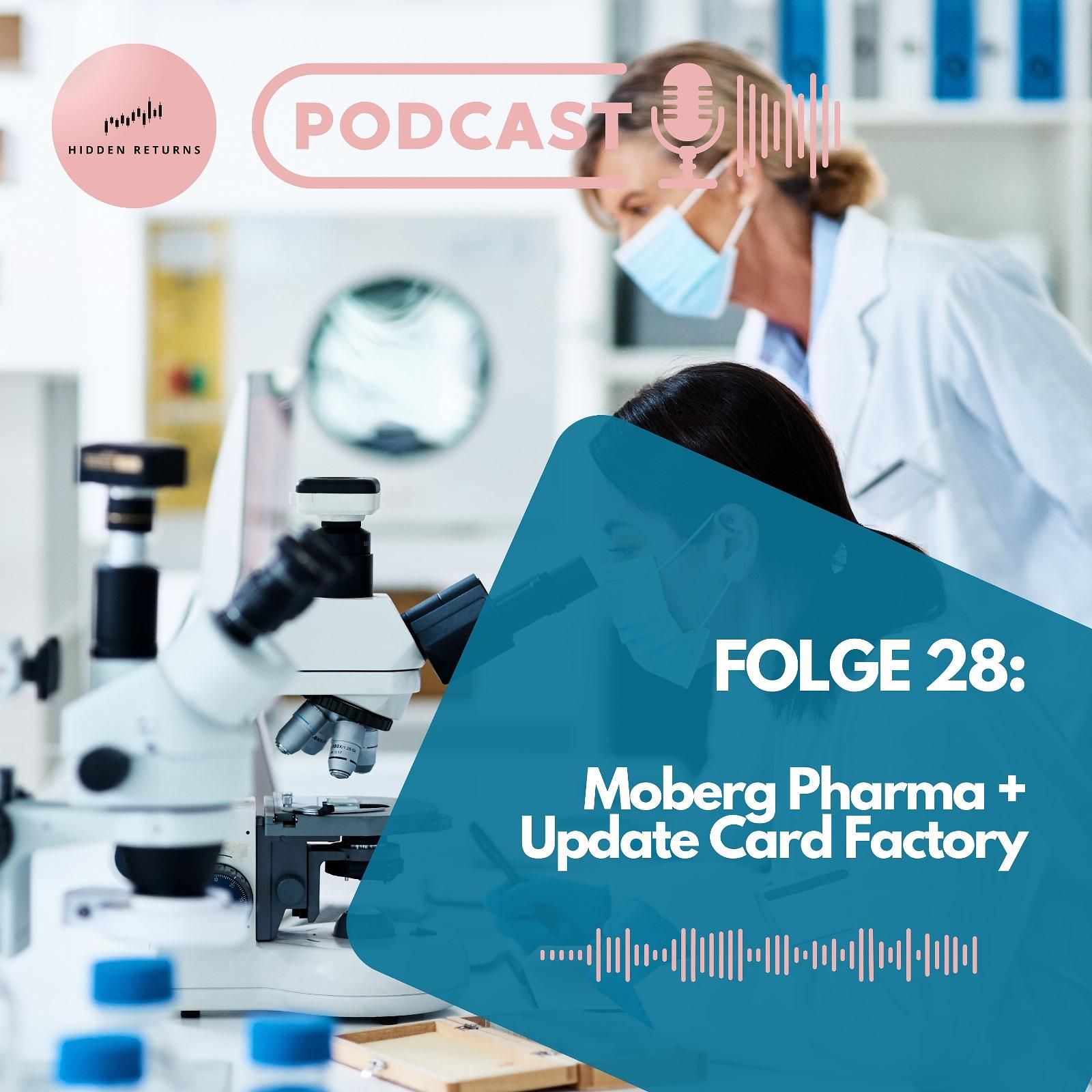 #28 - Moberg Pharma AB ($MOB.ST) + Update zu Card Factory ($CARD.L)