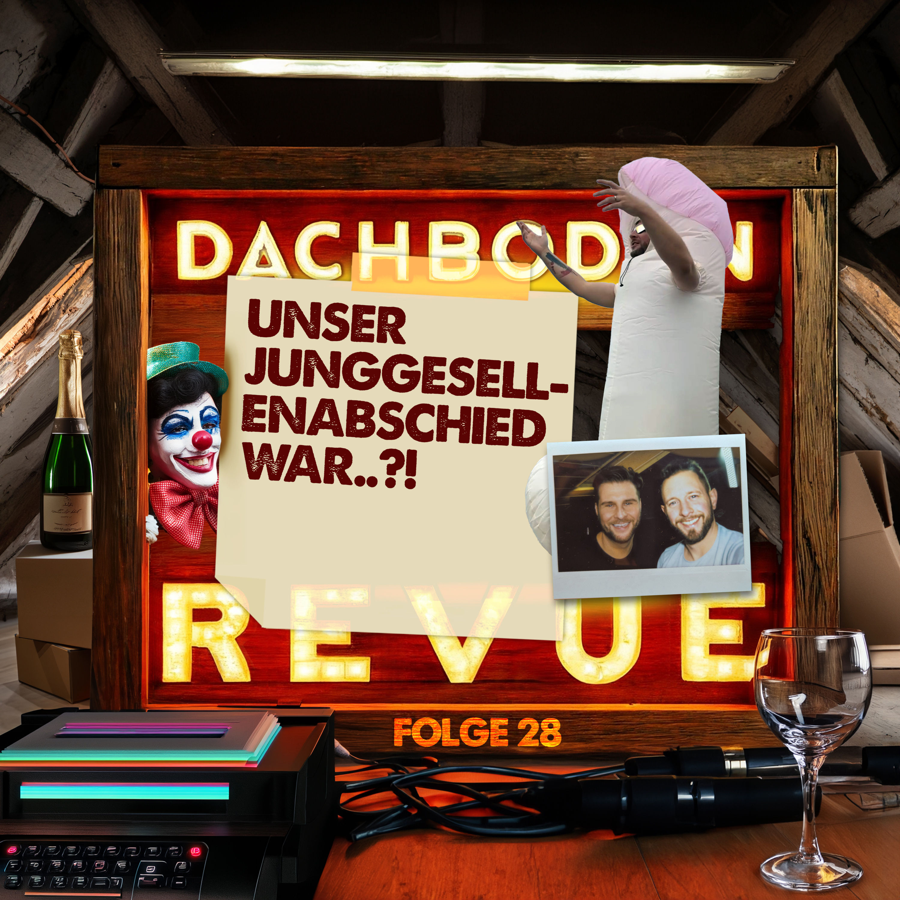 #28, Unser Junggesellenabschied war..?!