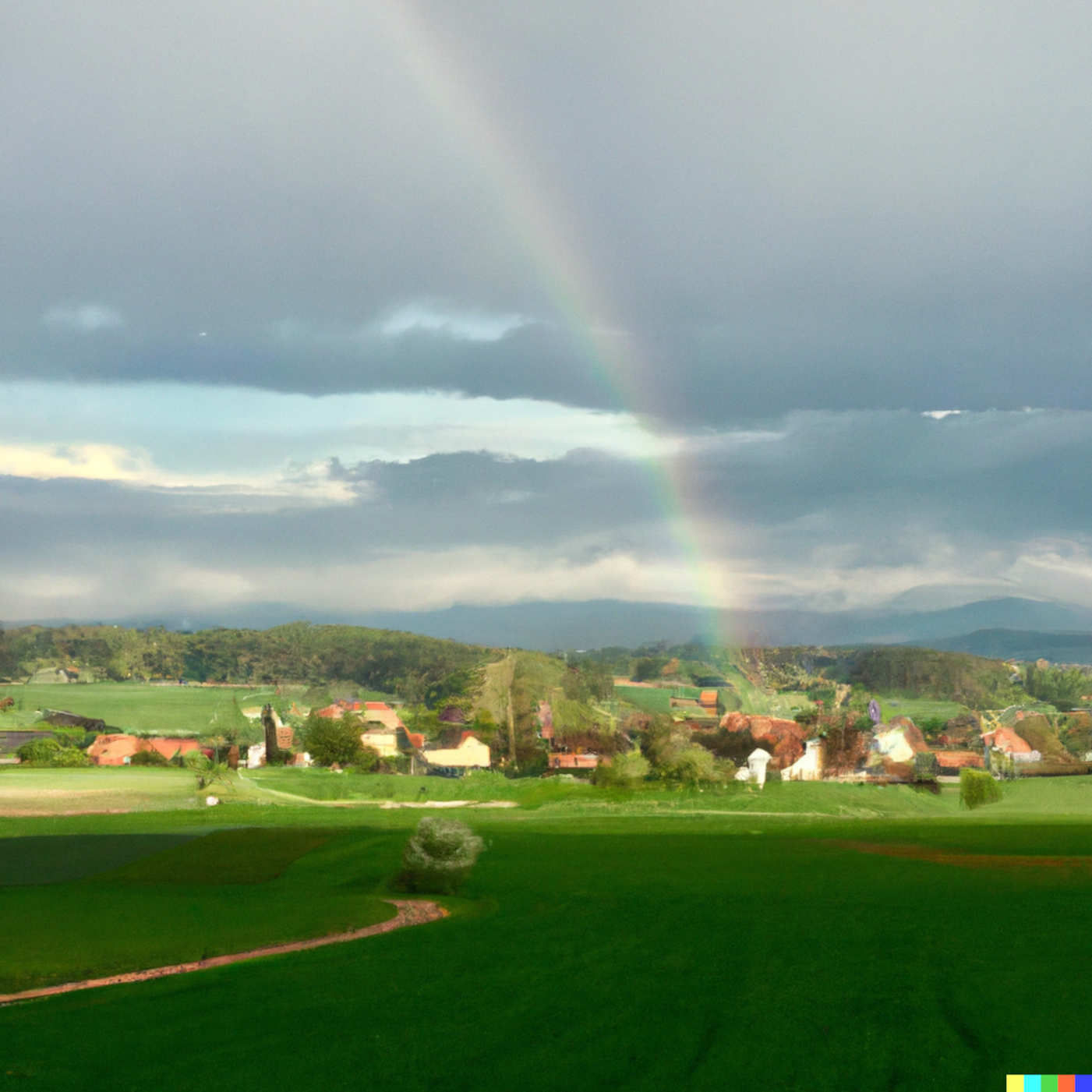 28.1 - Der Bogen des Himmels: Eine göttliche Erinnerung in Farben