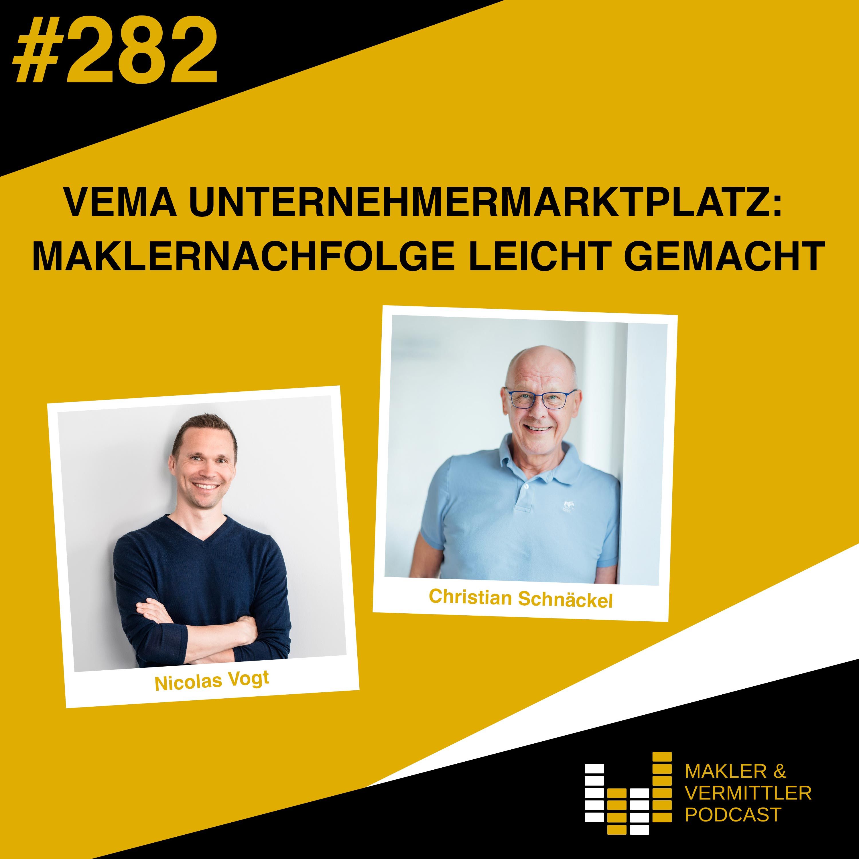 #282 - VEMA Unternehmermarktplatz: Maklernachfolge leicht gemacht
