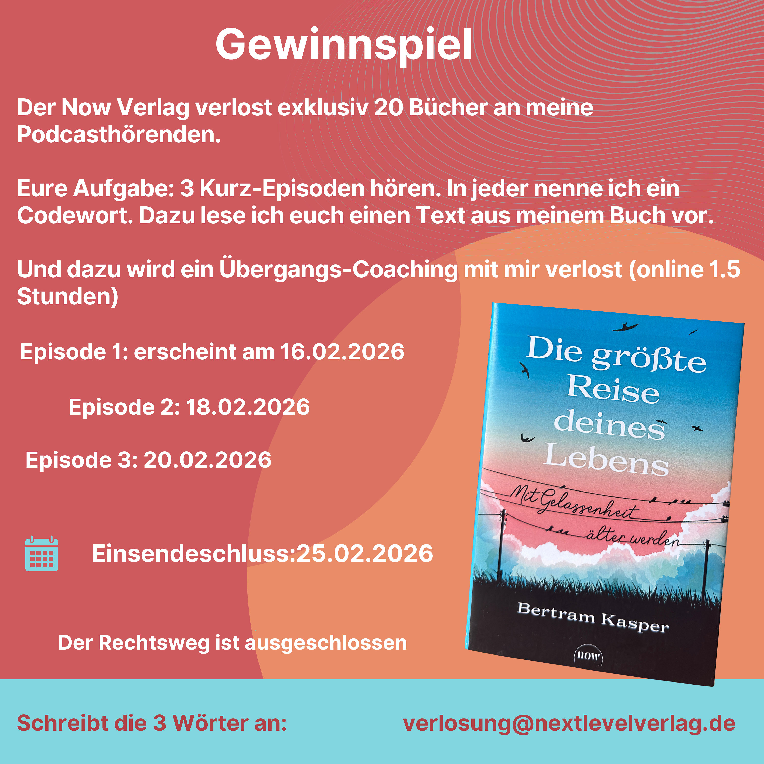 3 Episoden - 20 Bücher - 1 Gewinnspiel Teil 1