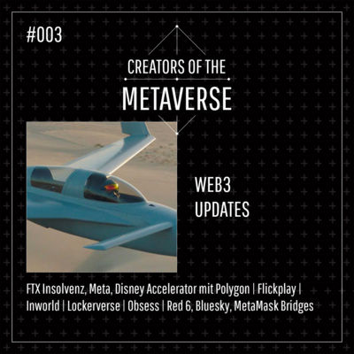#3 FTX Insolvenz und Meta Entlassungen | Disney Accelerator | Polygon | Flickplay | Inworld | Lockerverse | Obsess | Red 6 | Bluesky | MetaMask Bridges | Web3 Updates