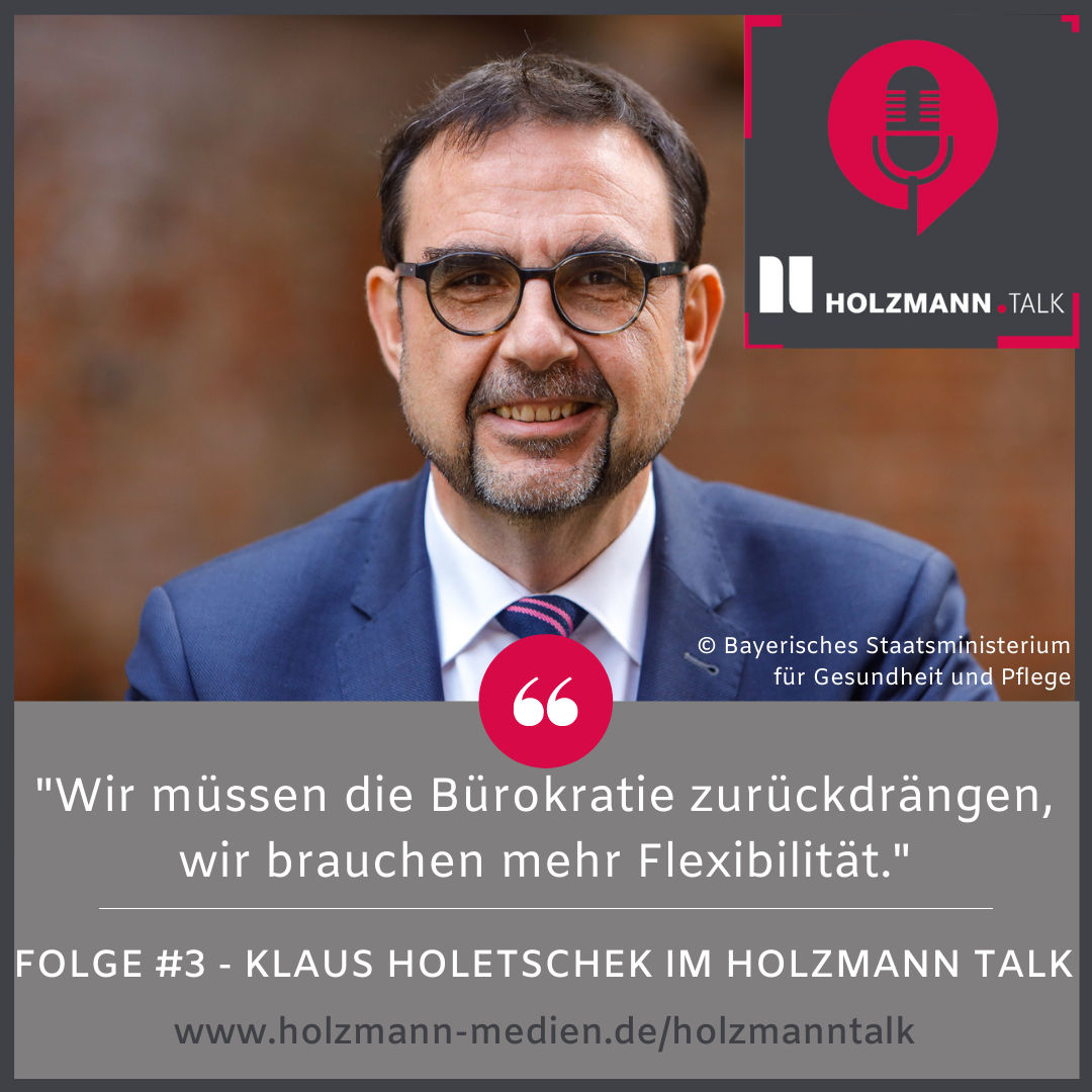 #3 Klaus Holetschek, Bayerischer Gesundheitsminister, über die Impfstrategie und Lehren der Pandemie