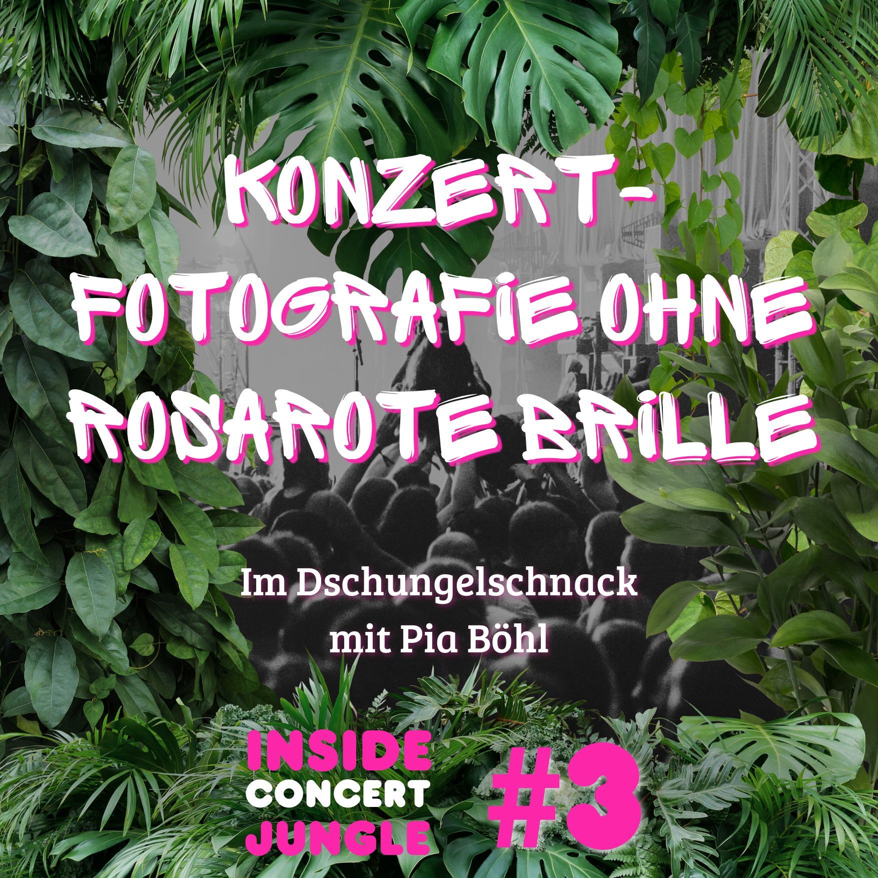 #3 - Konzertfotografie ohne rosarote Brille - Dschungelschnack mit Pia Böhl