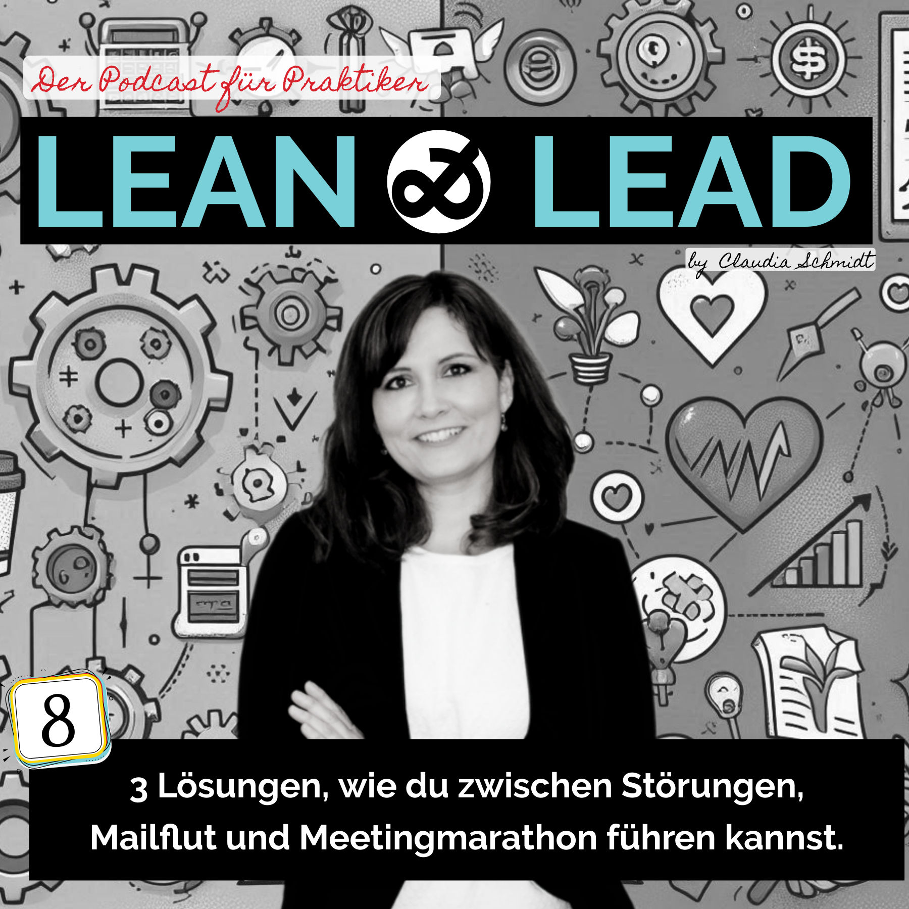 3 Lösungen, wie du zwischen Störungen, Mailflut und Meetingmarathon führen kannst.