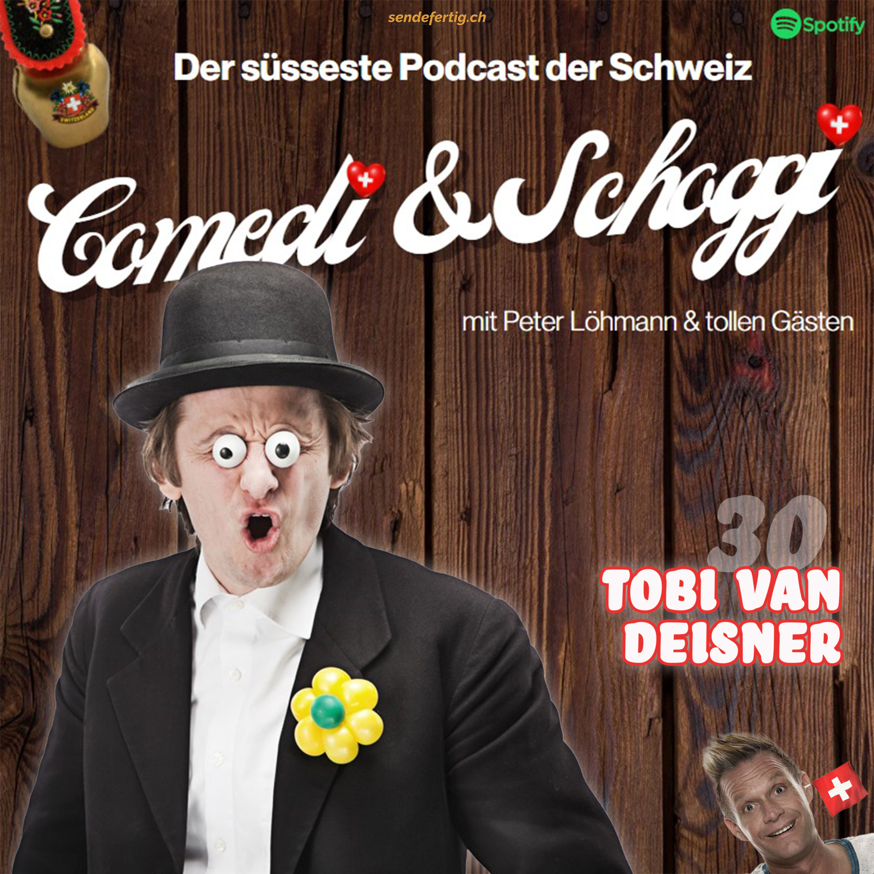 30 COMEDI & SCHOGGI mit TOBI VAN DEISNER