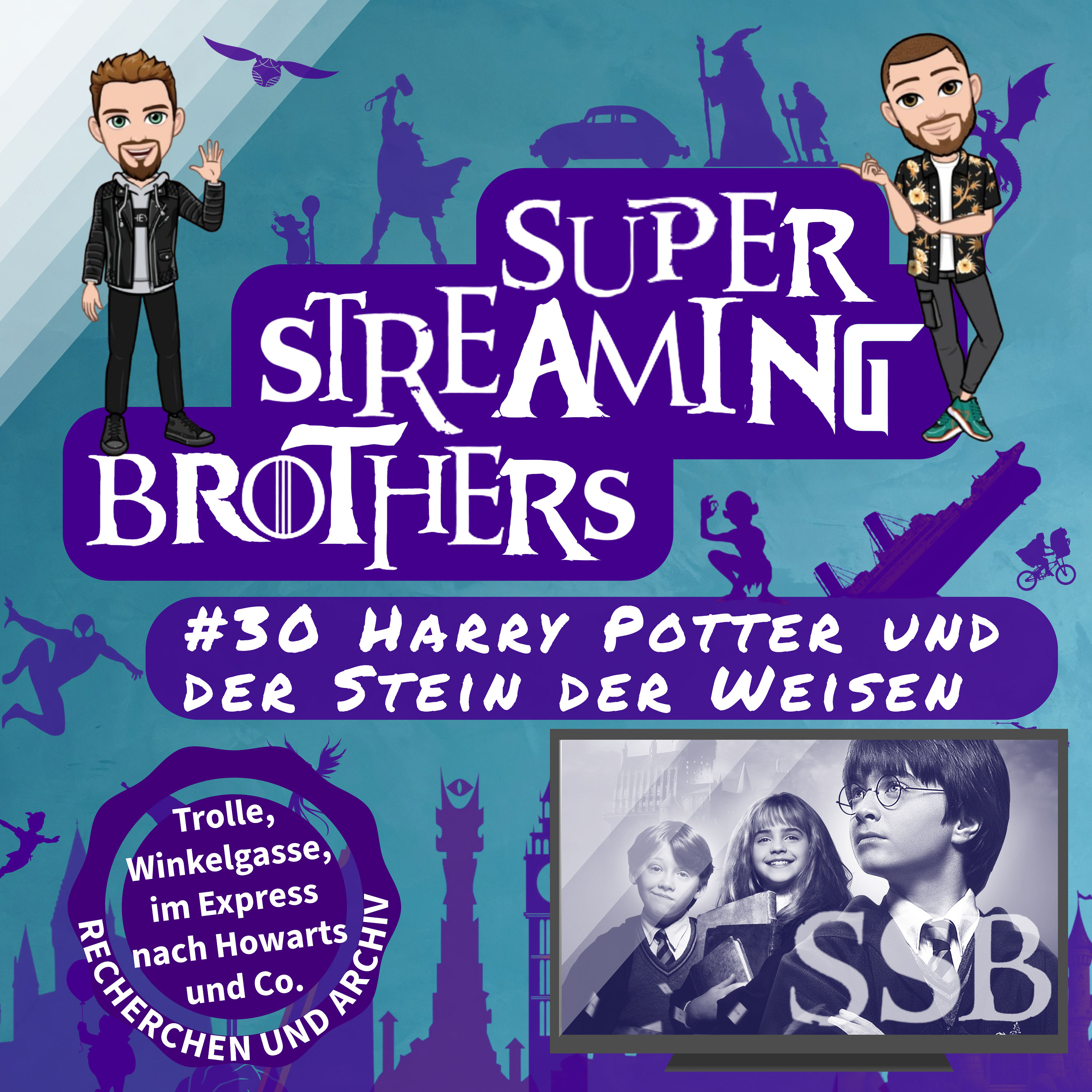 #30 Harry Potter und der Stein der Weisen | Trolle, Winkelgasse, im Express nach Howarts und Co.