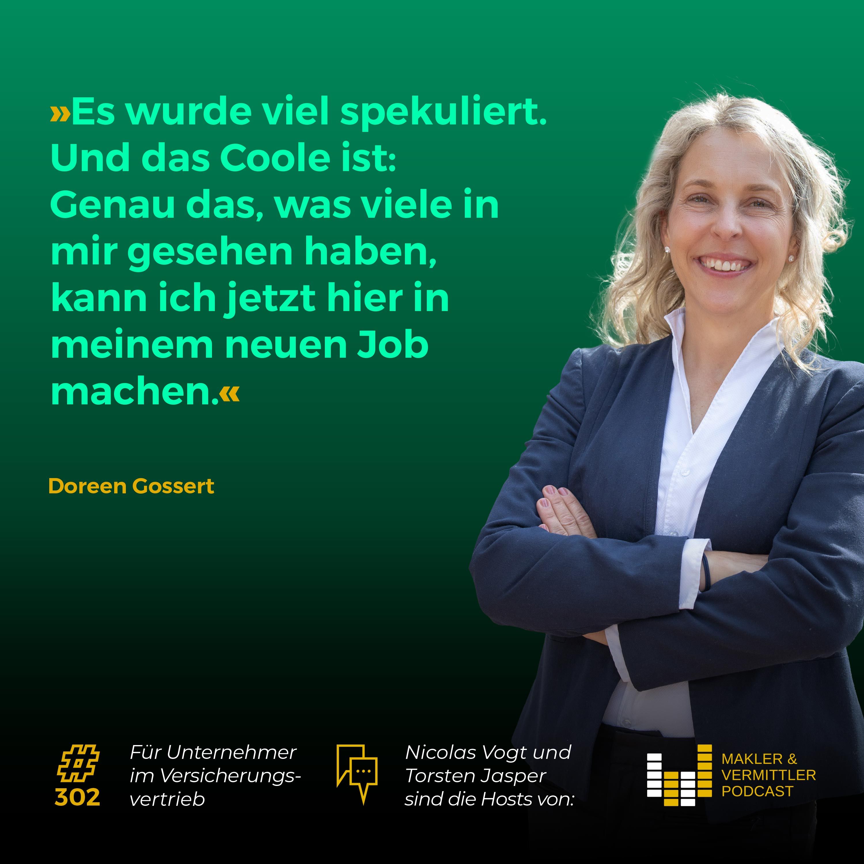 #302 - Das ist der neue Job von Doreen Gossert