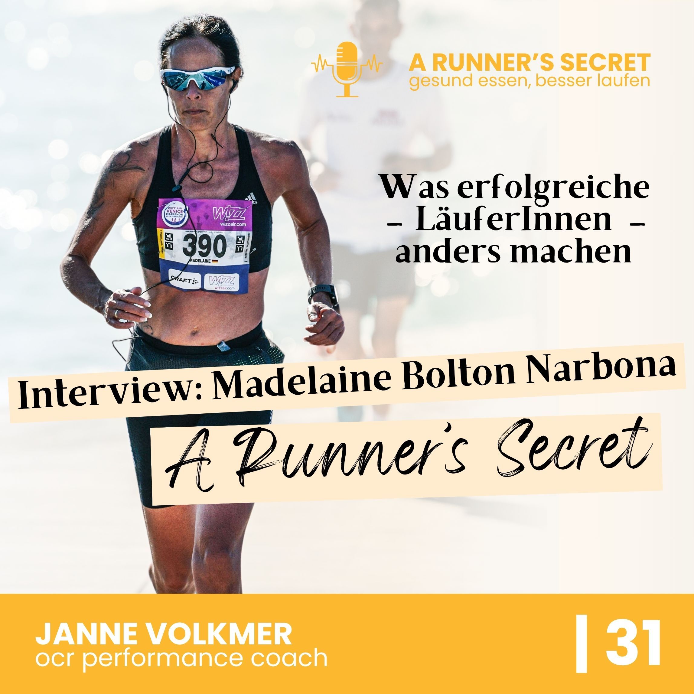 31 | A Runner's Secret: Interview mit Madelaine Bolton Narbona - Was erfolgreiche LäuferInnen anders machen