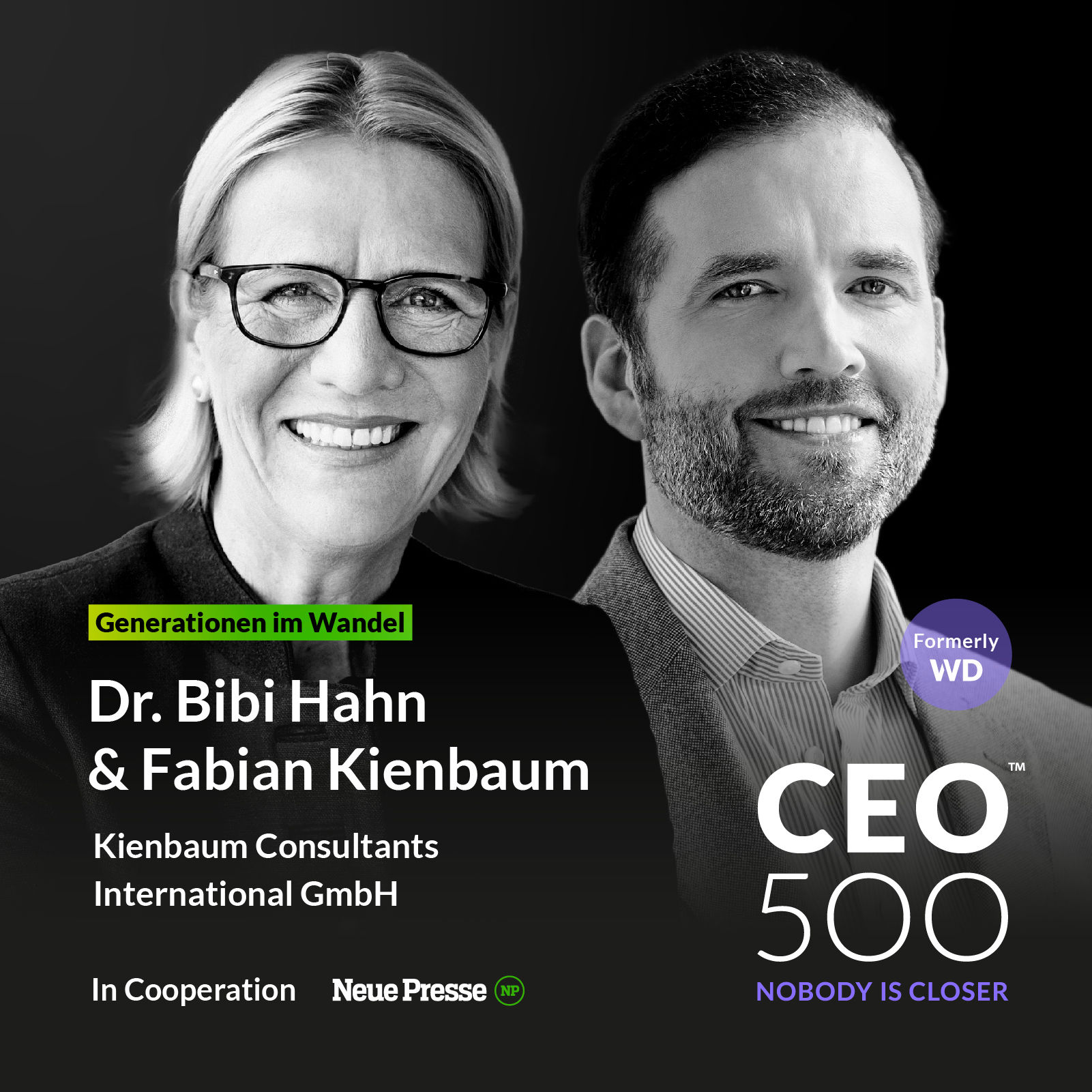 #31 WVD SPECIAL "Generationen im Wandel" x Neue Presse_Im Gespräch mit Fabian Kienbaum und Dr. Bibi Hahn