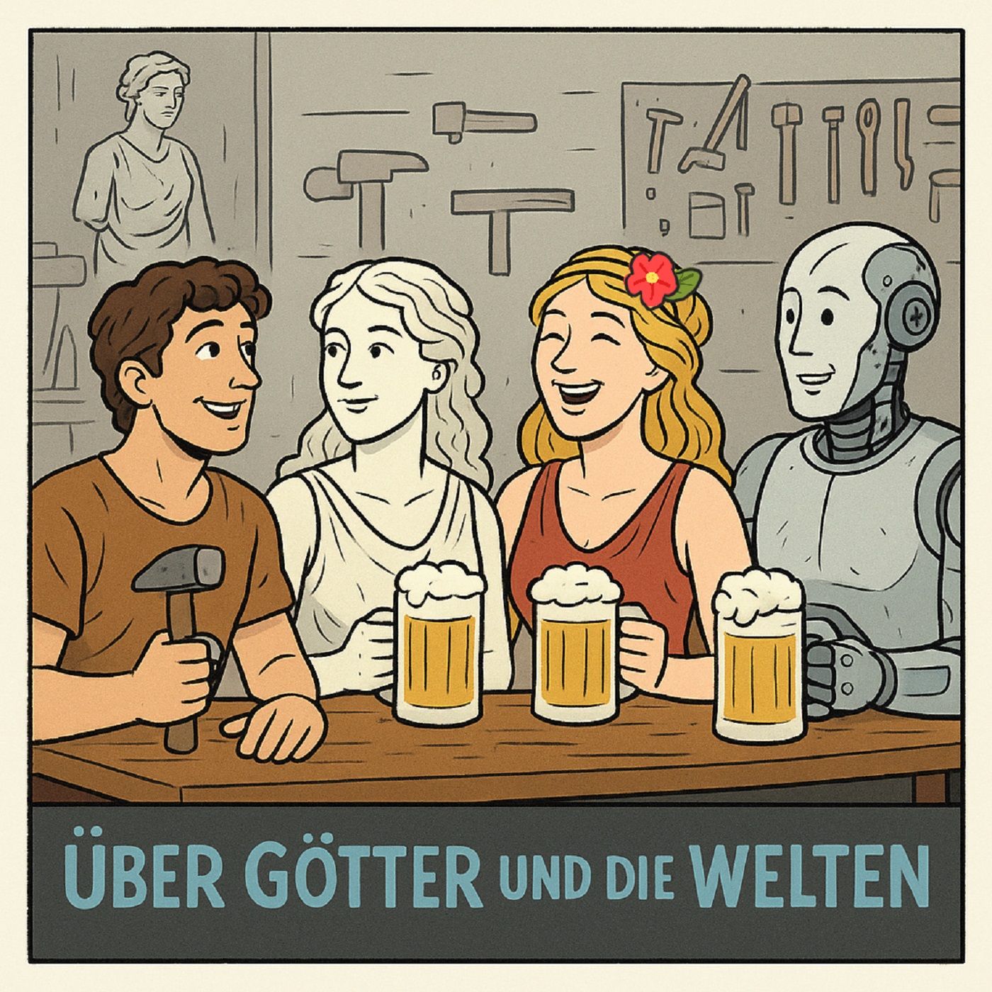 32 Pygmalions Statue - Vorbild der Androiden