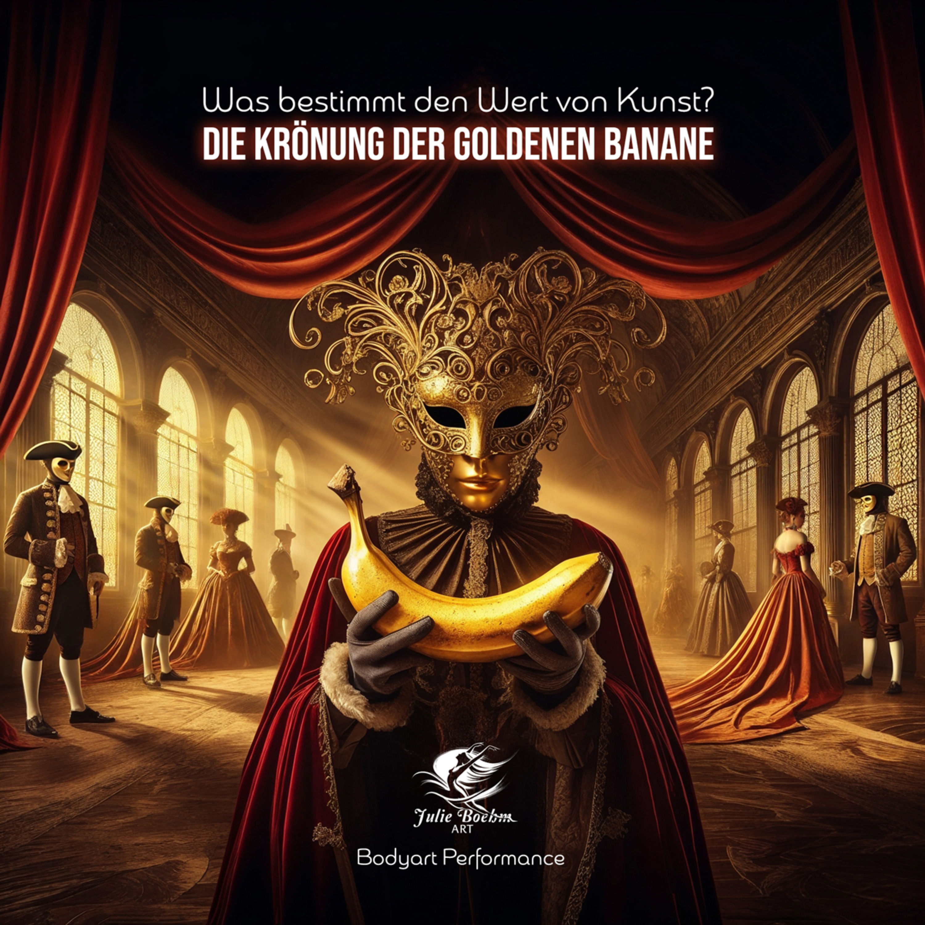 33 Märchenfolge: Die Goldene Banane 🍌- was liegt unter der Haut? Absurde Bodypainting Performance