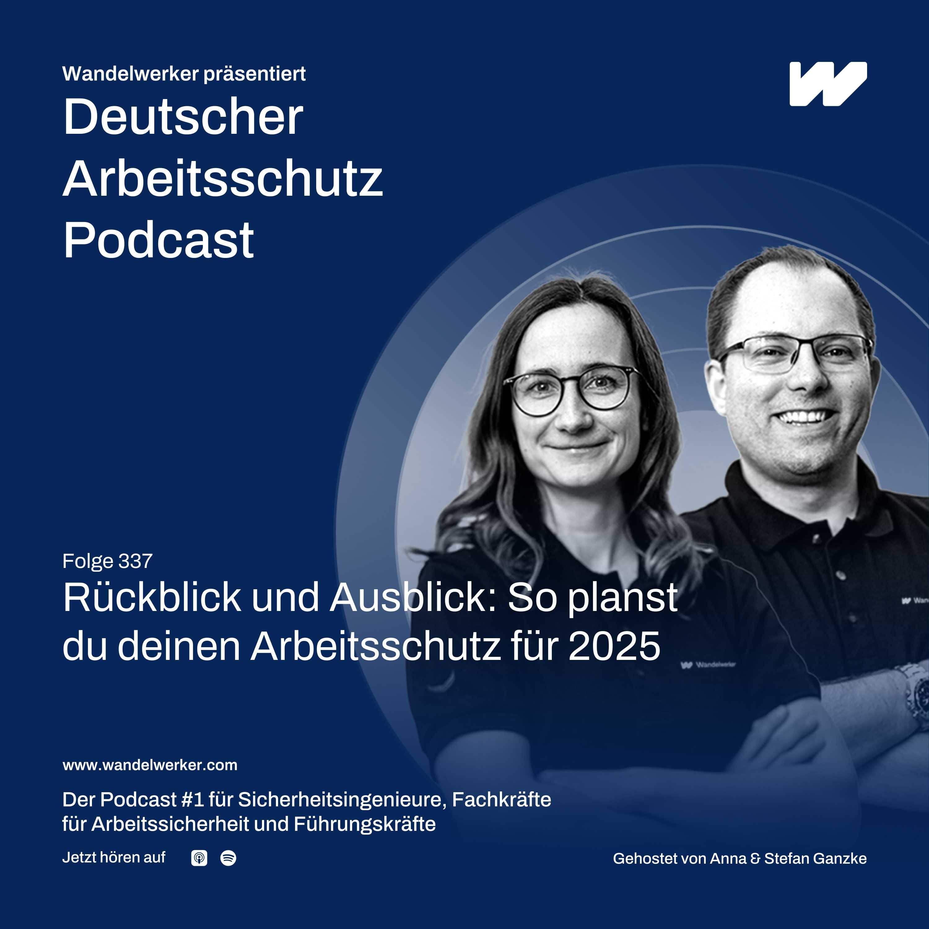 #337 Rückblick und Ausblick: So planst du deinen Arbeitsschutz für 2025