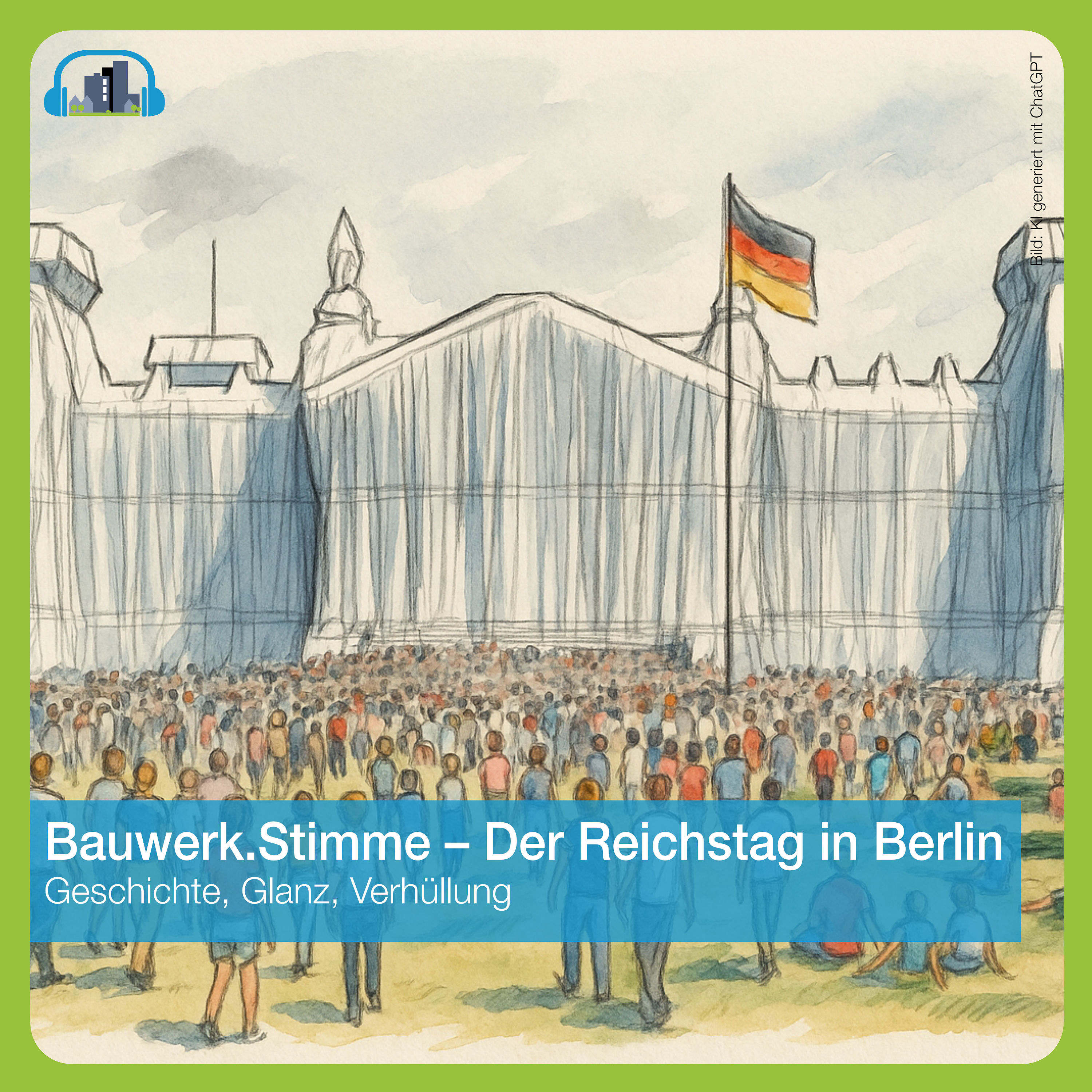 #34 Bauwerk.Stimme – Der Reichstag in Berlin. Geschichte, Glanz, Verhüllung