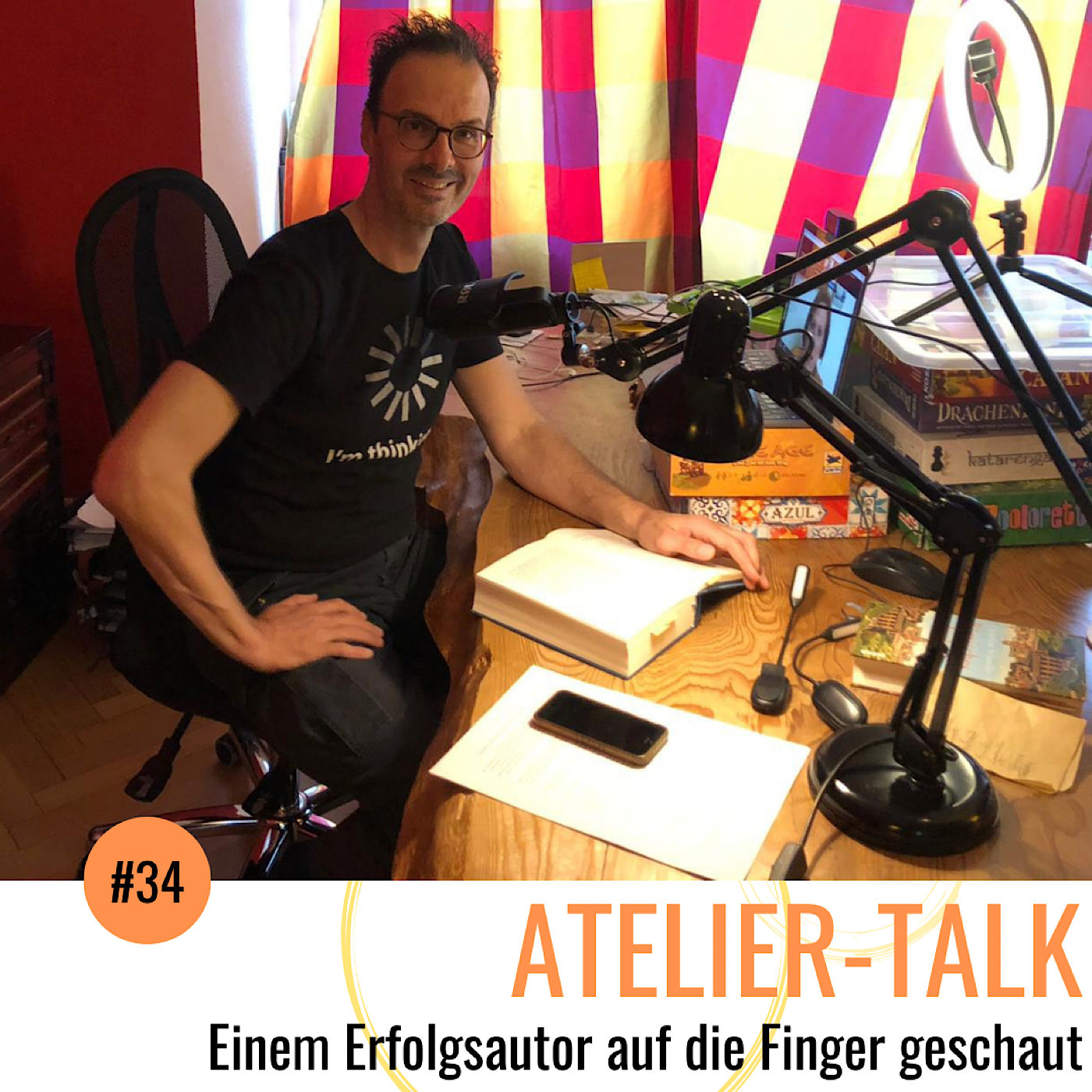 #34 Dem Erfolgsautor Christian Schnalke auf die Finger geschaut